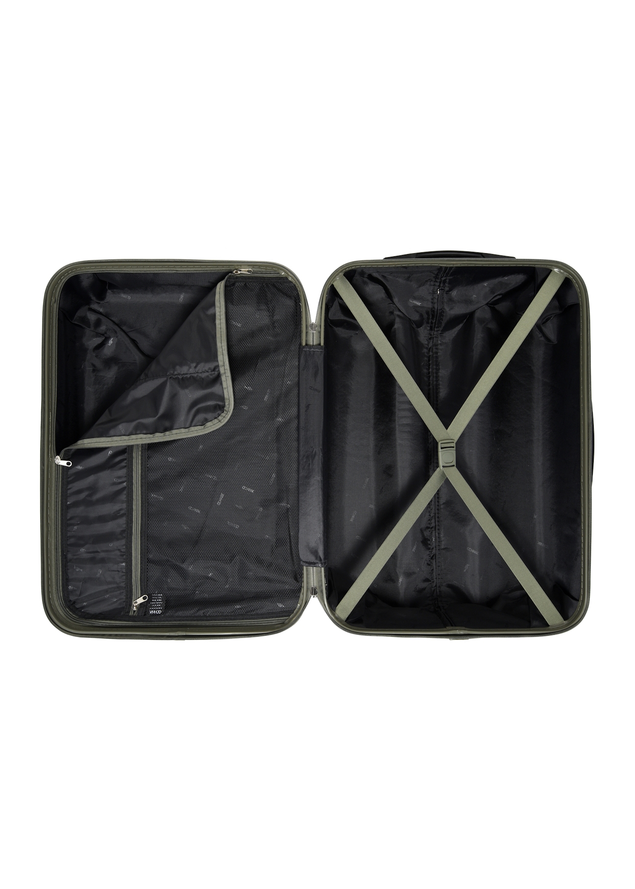 Set of suitcases on wheels 19'/24'/29' WALAB-0040-55(W25)-11
