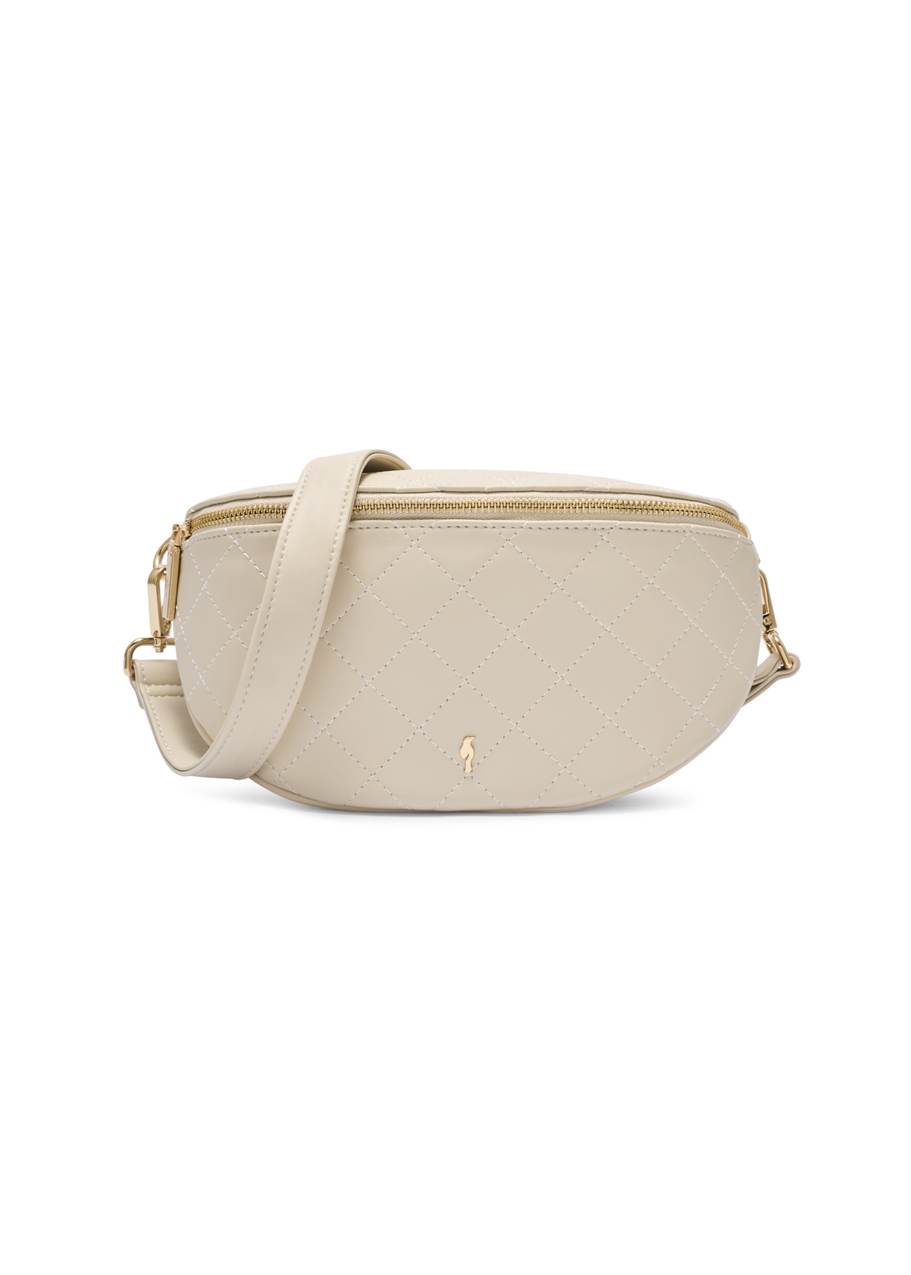 Quilted white women's bag TOREC-0878-0B(W26)