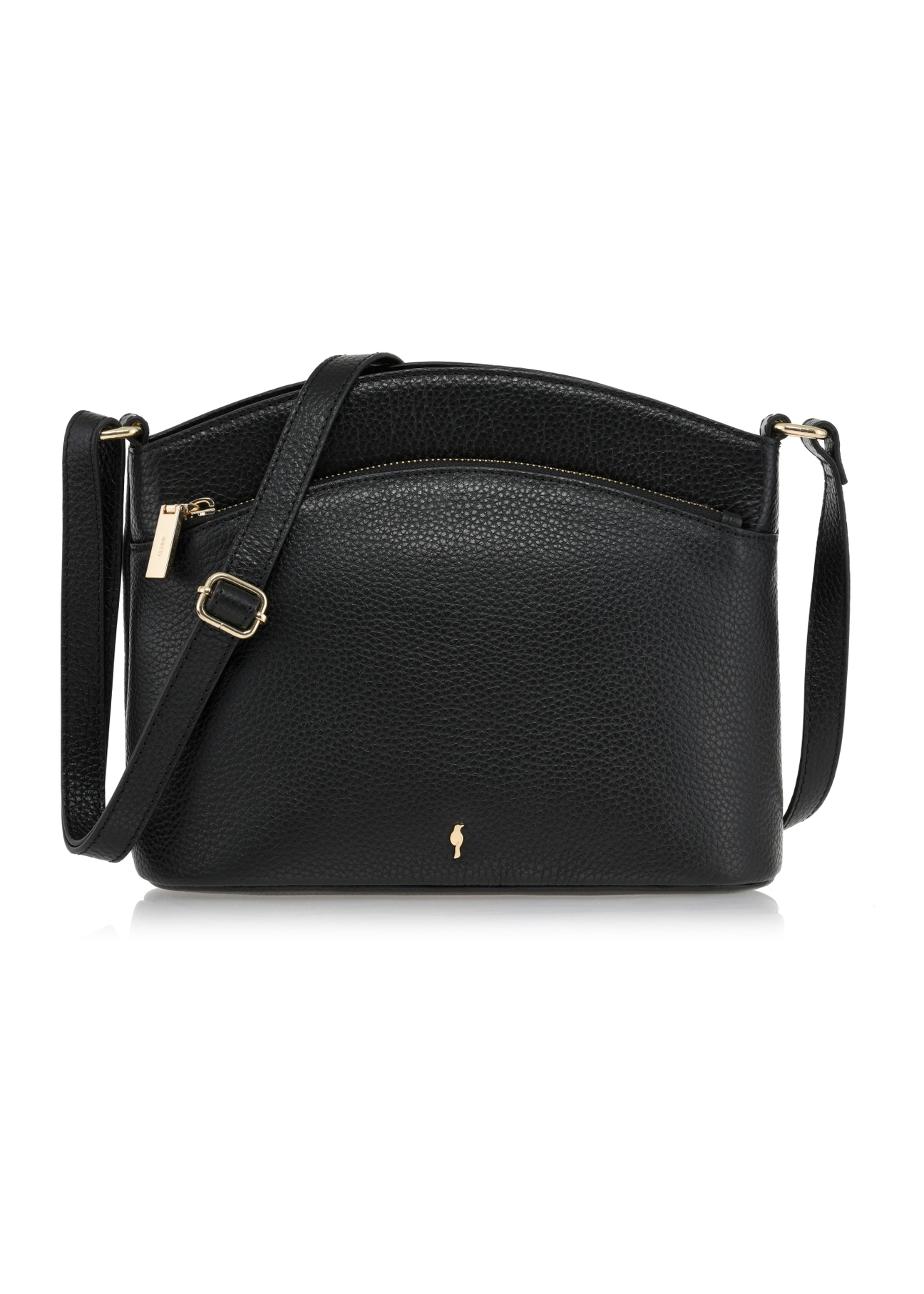 Black leather handbag for women TORES-0955-99(Z23)-01