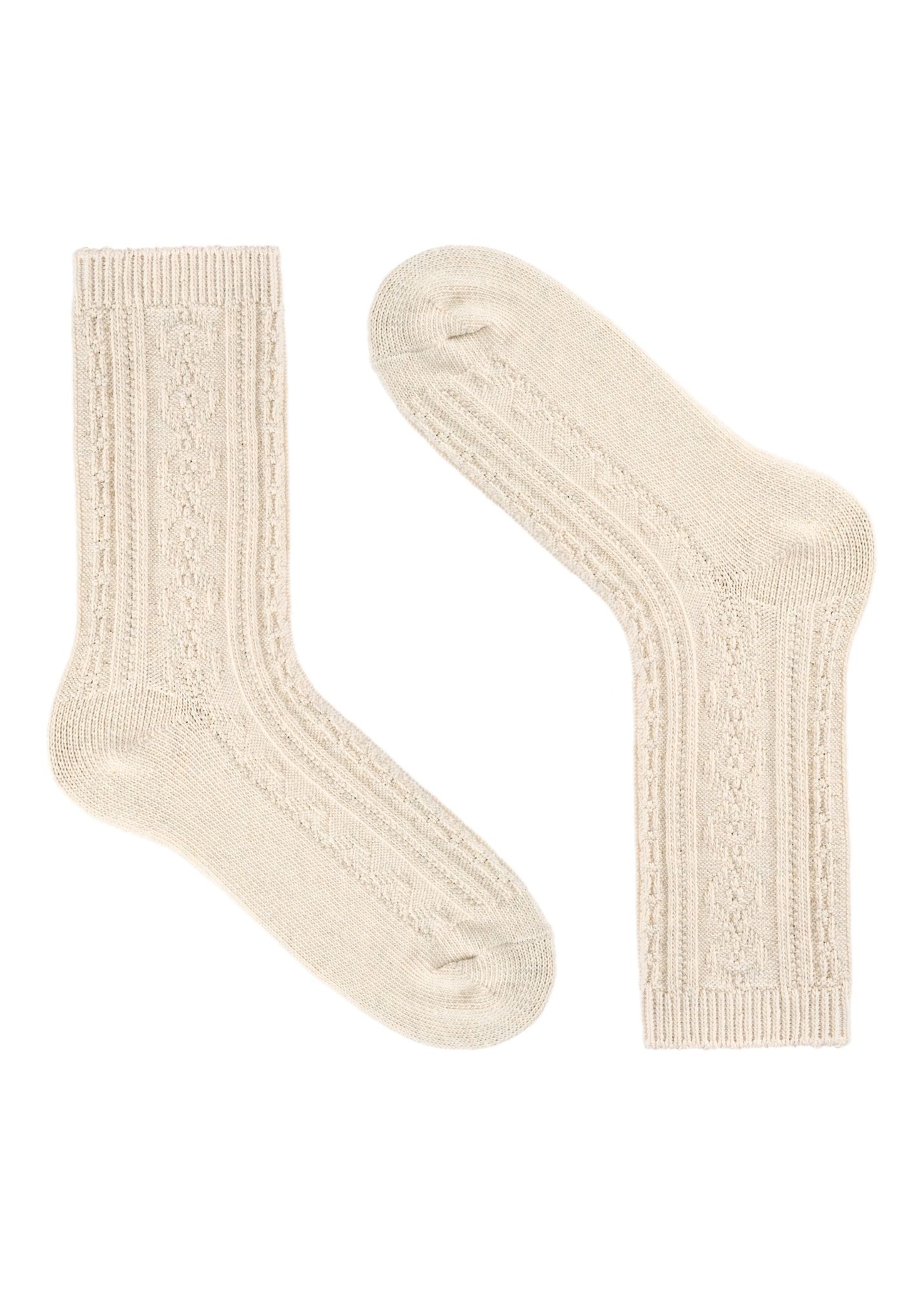 Set of women's long socks ZESDT-0040-15(Z25), view of one pair of the product on a white background.