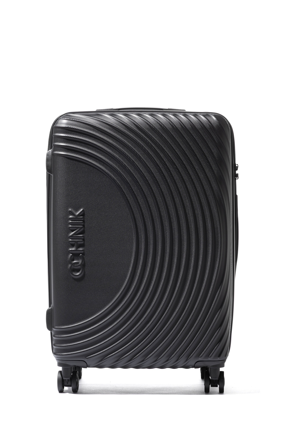Medium wheeled suitcase WALAB-0088-99-24(W26), front view on a white background.