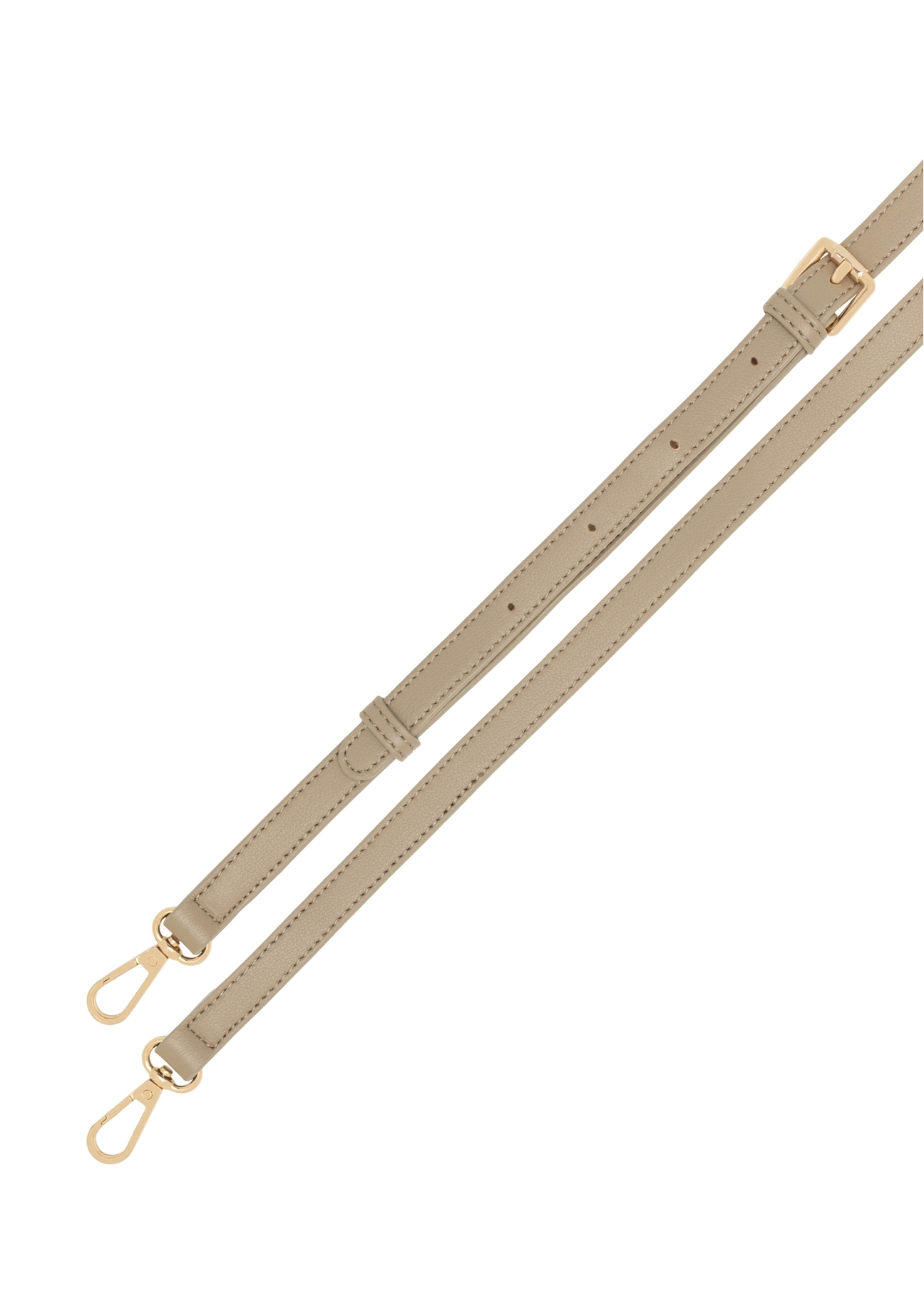 Beige women's handbag with monogram TOREC-1180-1P(W26), close-up view of the product detail on a white background.