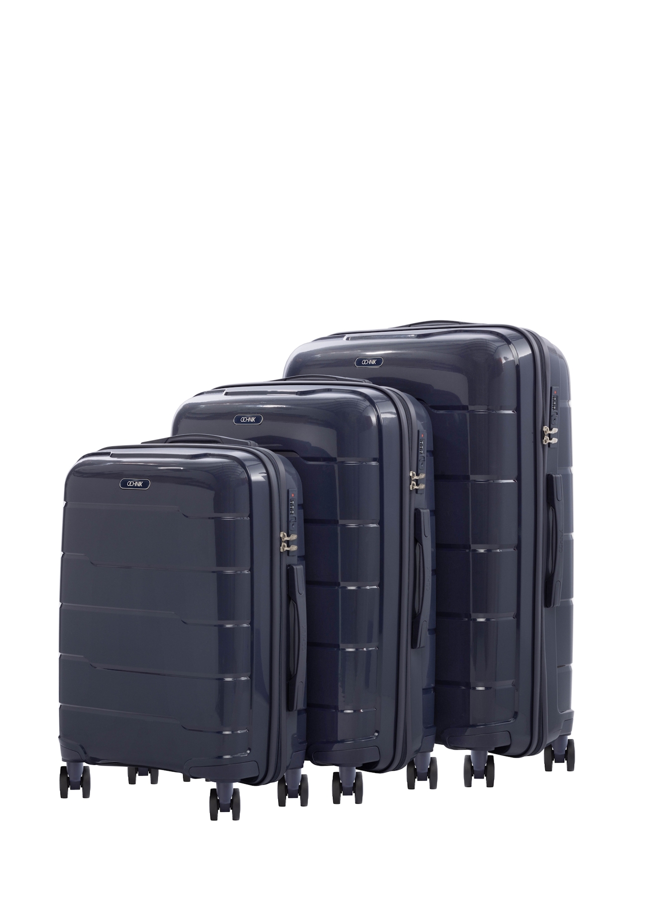 Set of suitcases on wheels 19"/24"/28" WALPP-0025-7D(W26)