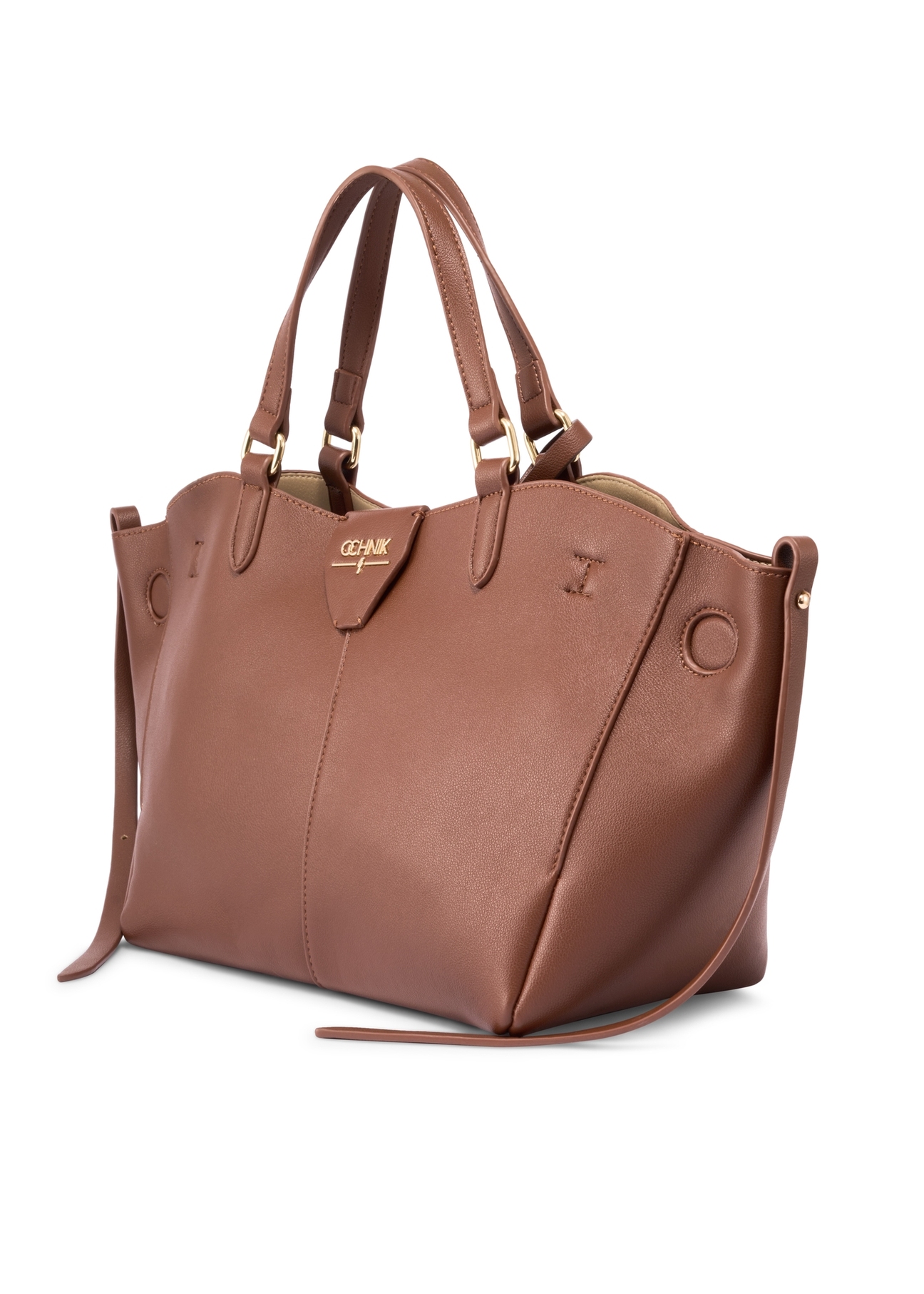 Light brown women's handbag TOREC-1231-1G(Z26)