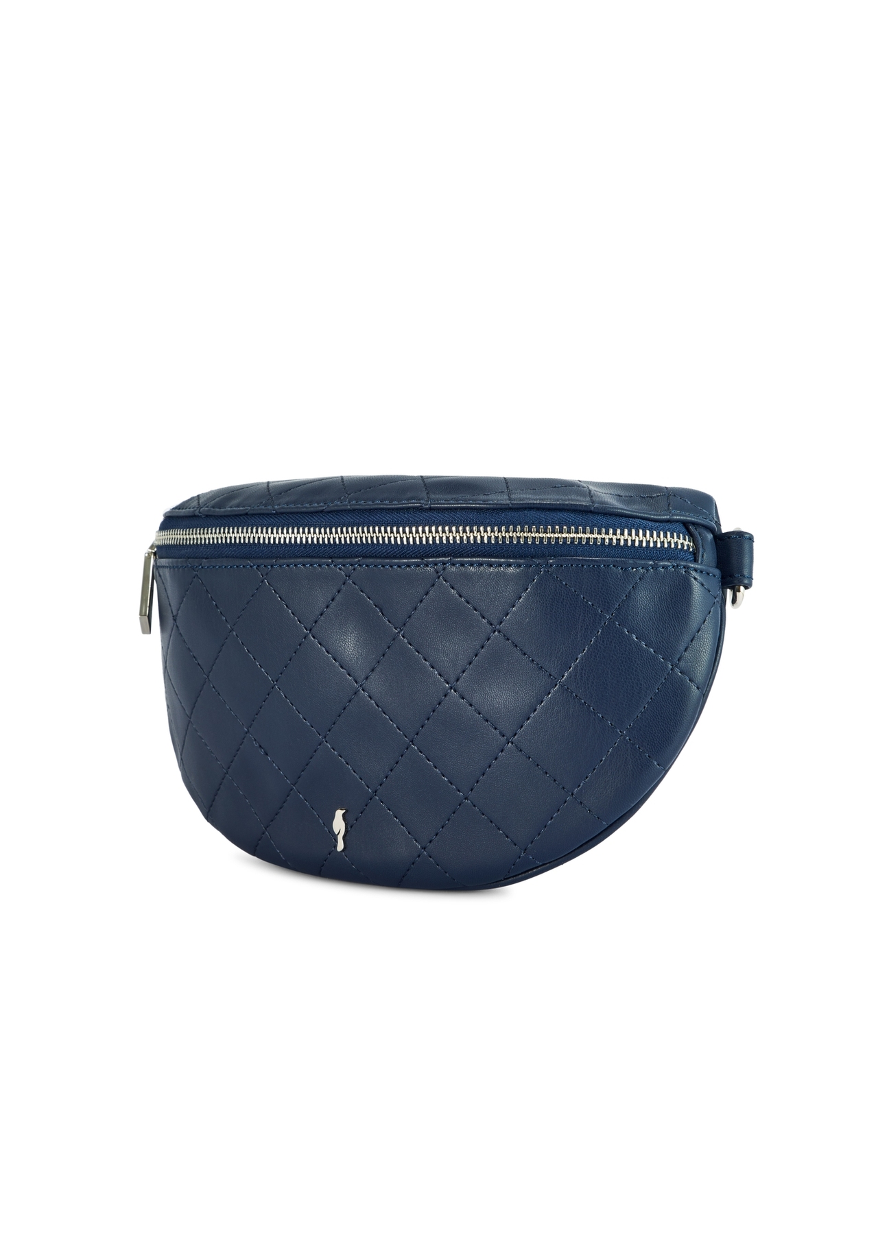 Small navy blue women's bag TOREC-0878B-69(Z25), diagonal product view on a white background.