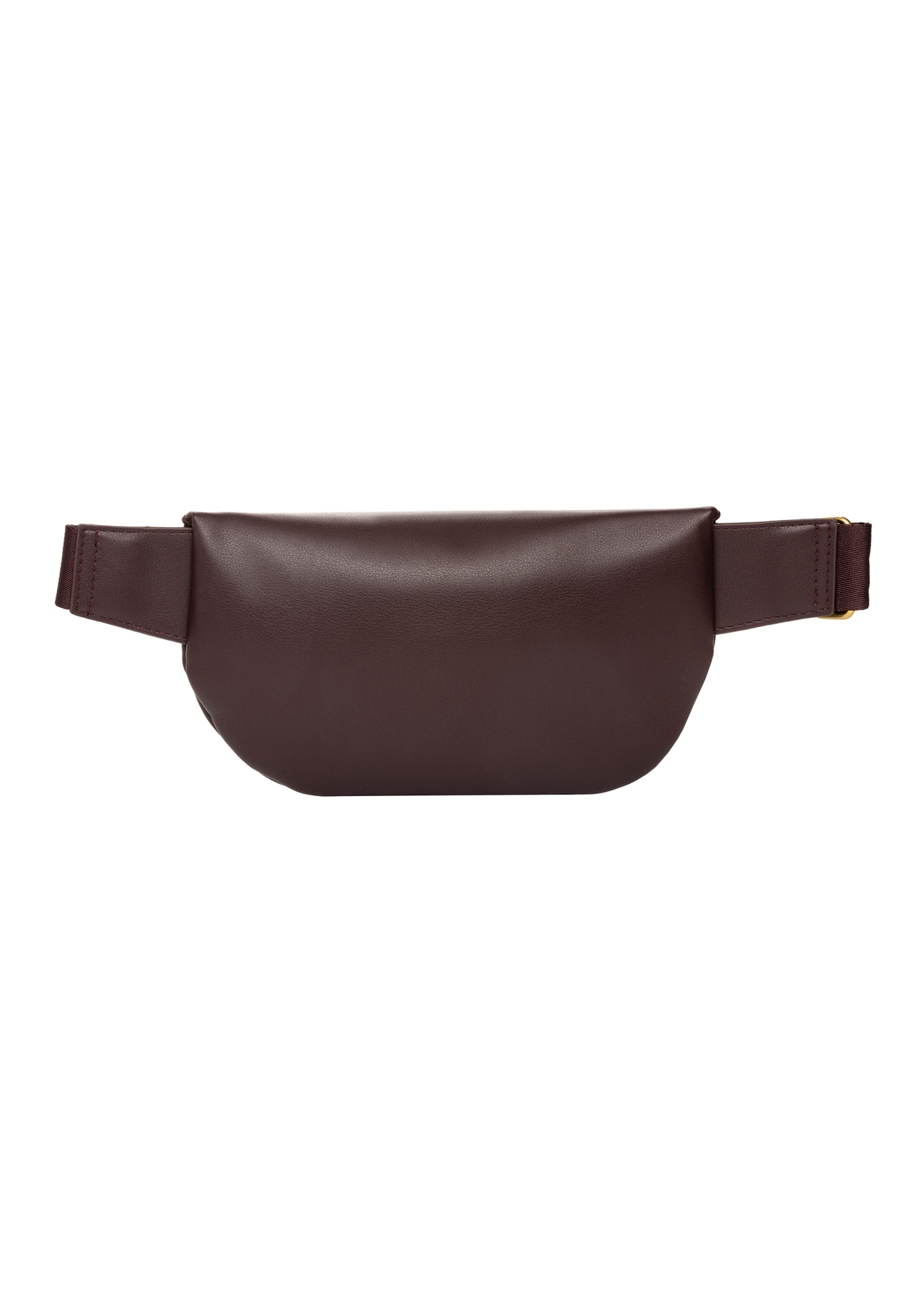 Burgundy women's waist bag TOREC-1338-4D(Z26)