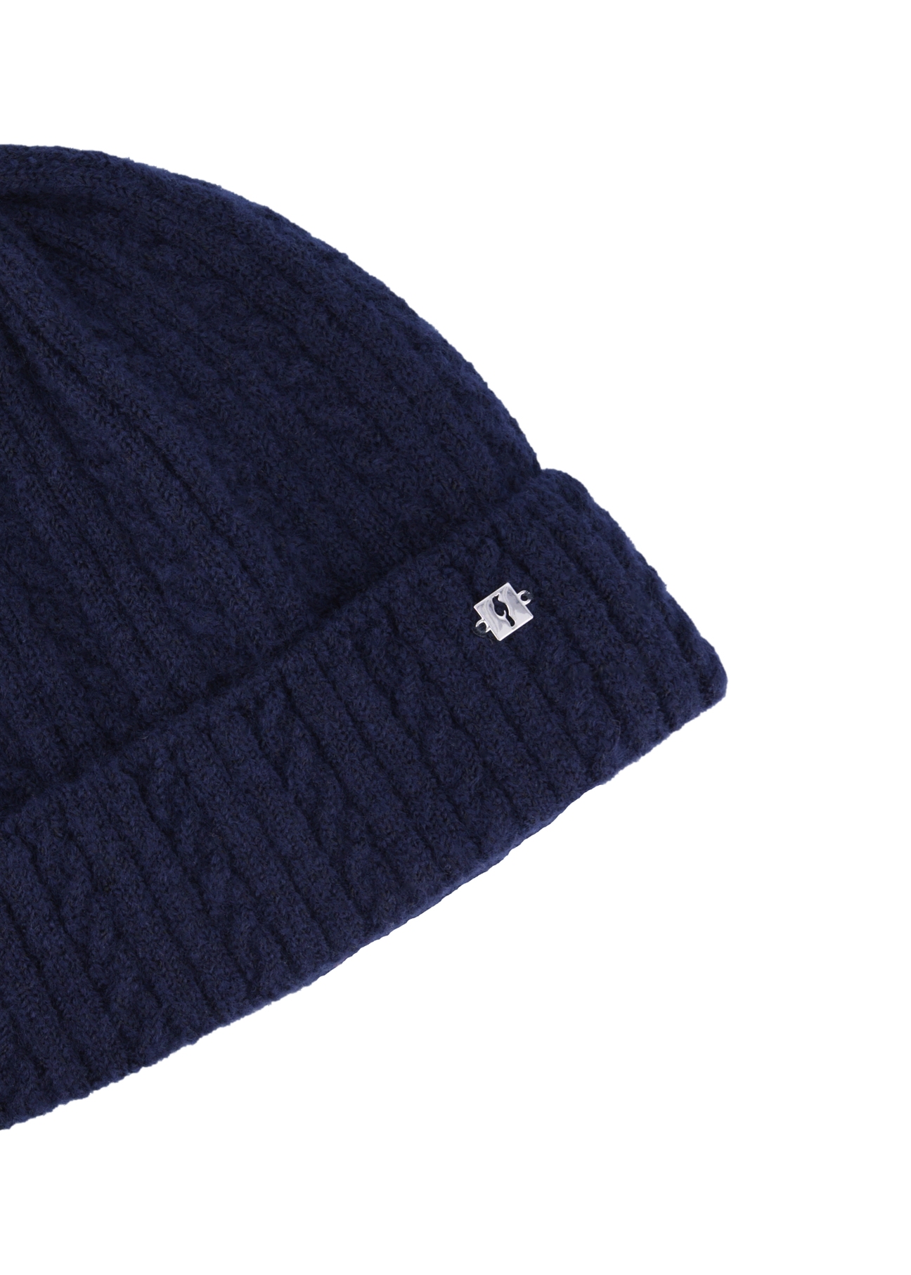 Navy blue women's hat CZADT-0170-7E(Z26), close-up of the product detail on a white background.