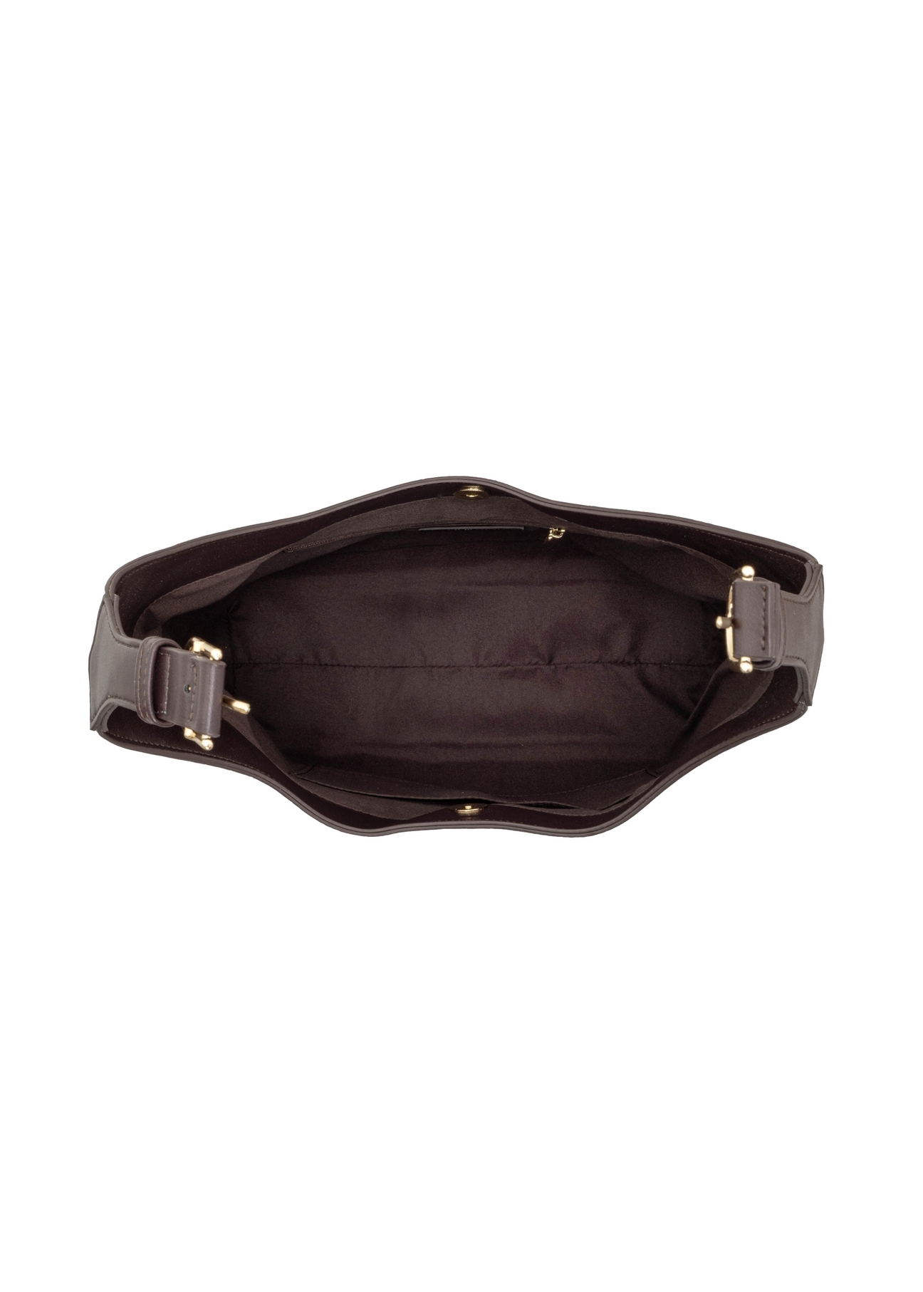 Burgundy croco women's shopper bag TOREC-1306-4D(Z26), product view inside on white background.