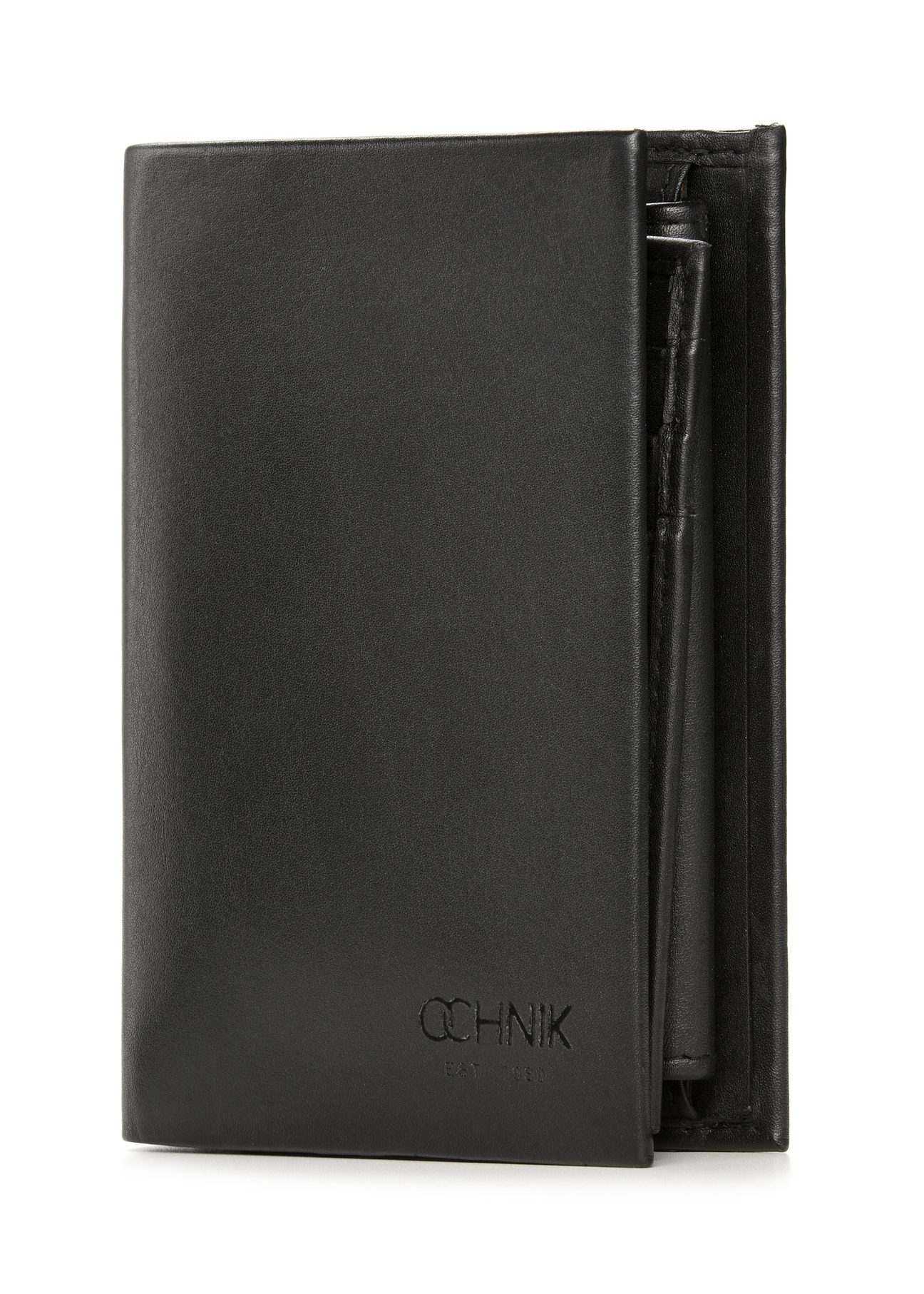 Large black leather women's wallet PORMS-0661-99(Z25)