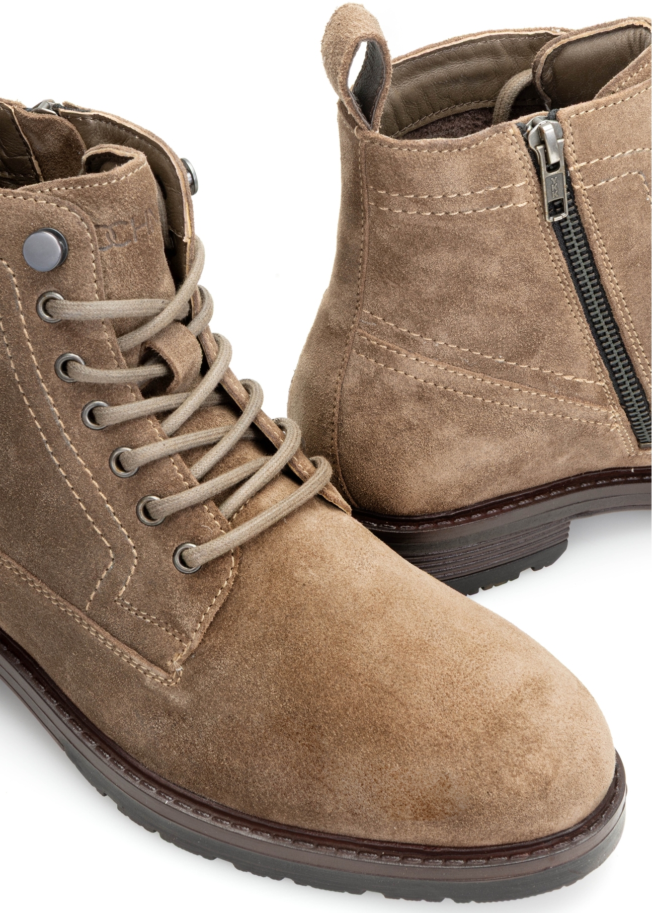 Men's suede ankle boots BUTYM-0522-82(Z25)