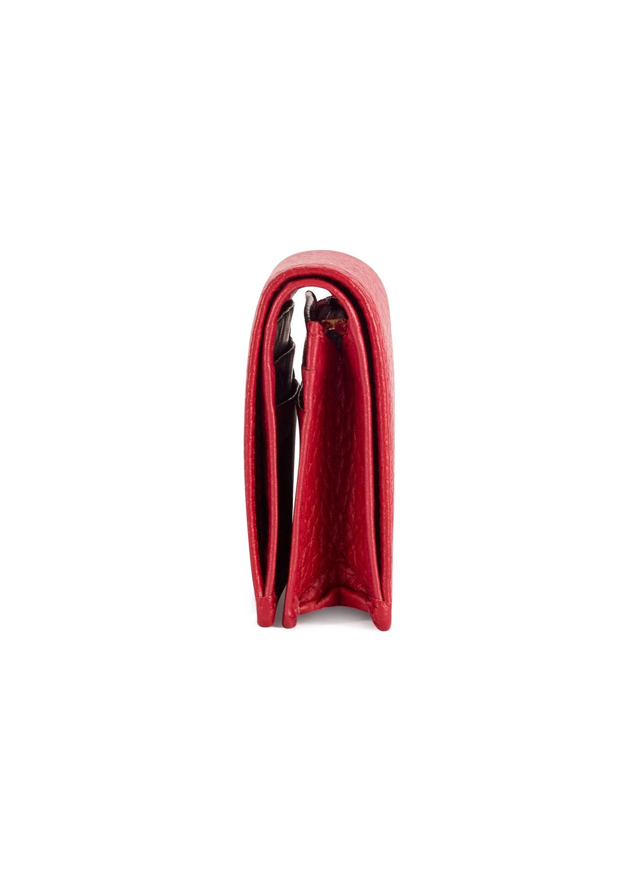 Red women's wallet with RFID protection PORES-0808 RFID-42(Z25)