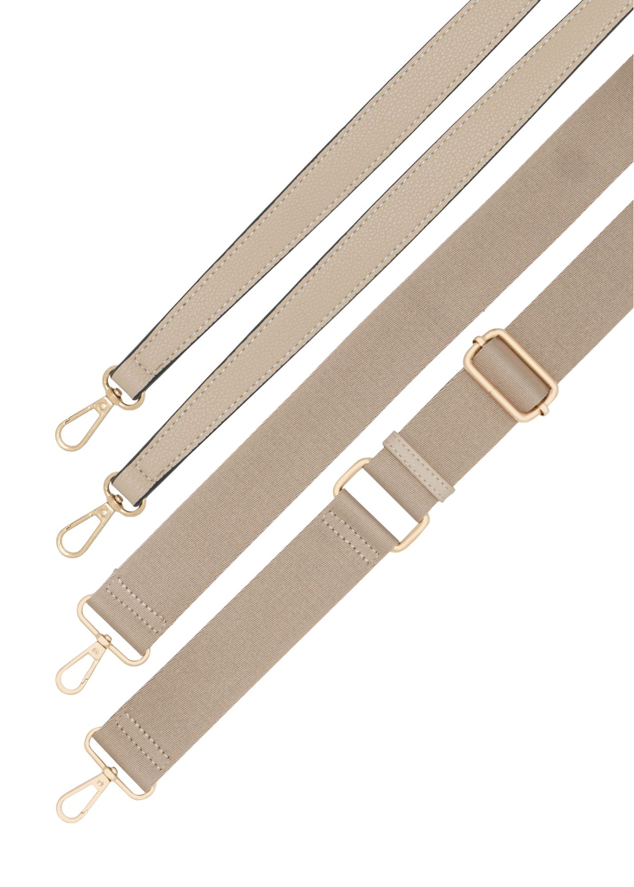 Beige imitation leather handbag TOREC-1265-1A(Z26) - close-up detail, on white background.
