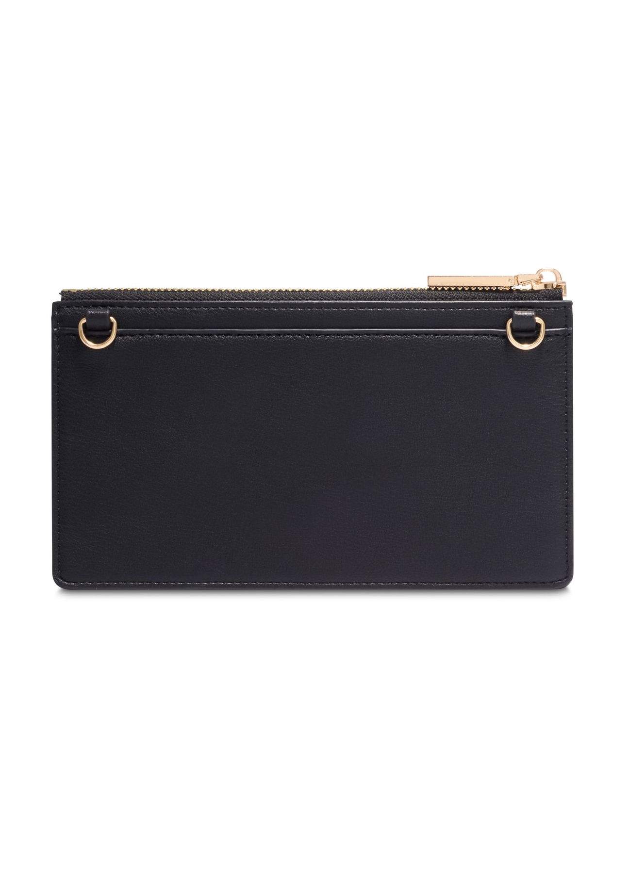 Black phone case bag TOREC-1349-99(Z26) - product view from the back, on a white background.
