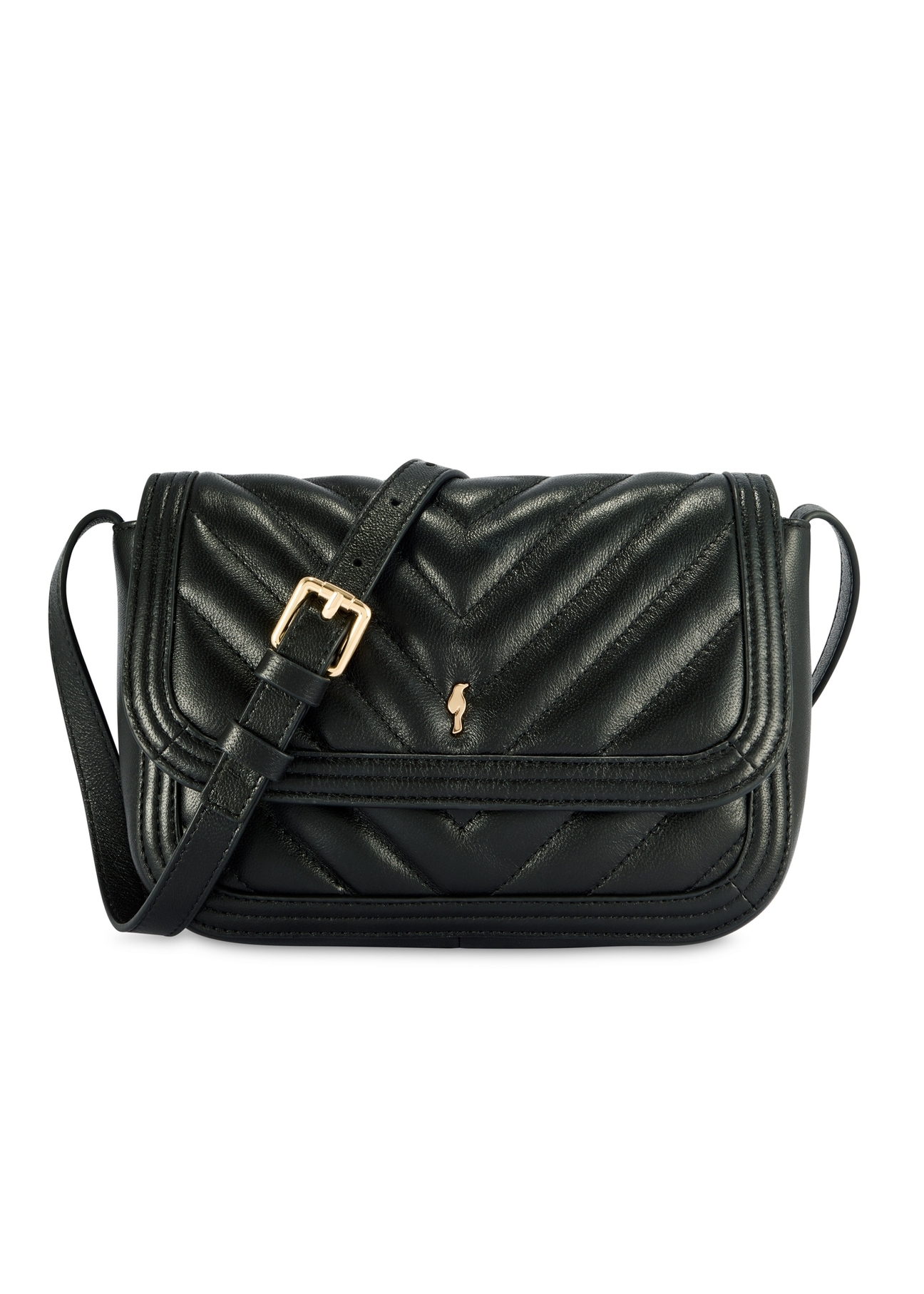 Small women's leather handbag TORES-1195-99(Z25), product view from the front on a white background.