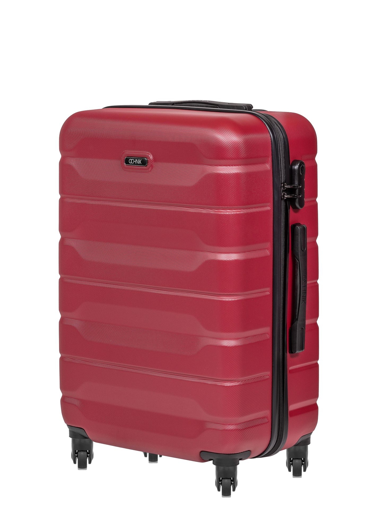Set of 19''/24''/28'' trolley suitcases WALAB-0067-4D(W26), diagonal product view on white background.