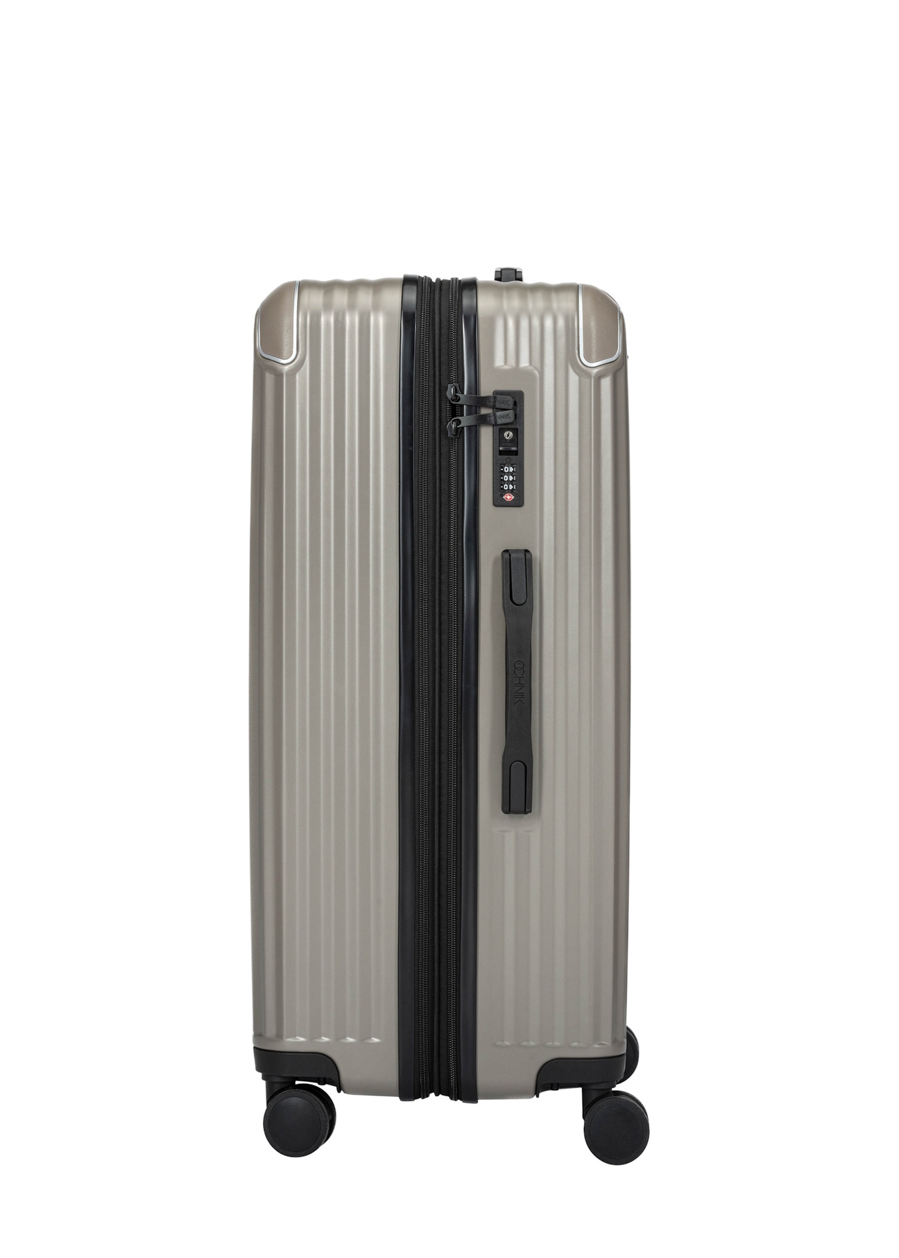 Large suitcase on wheels WALAB-0073-2X-28(W26), side view of the product on a white background.