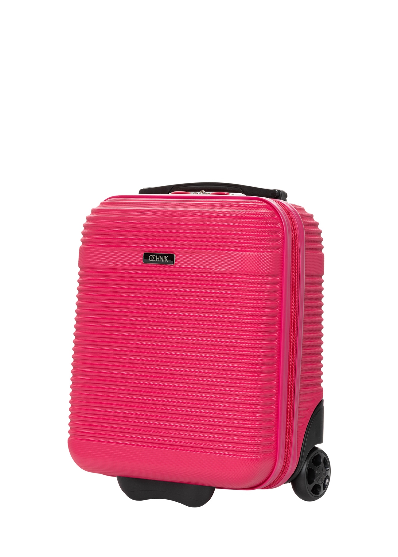 Cabin suitcase on wheels WALAB-0040-5E-16(W26), diagonal product view on white background.