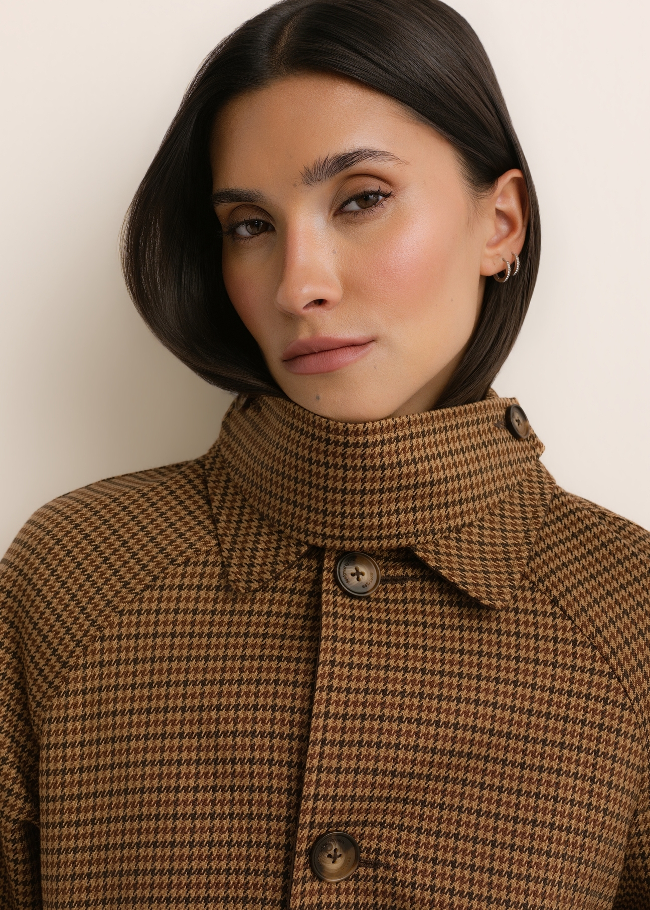 Women's double-sided coat with vest KURDT-0674-1H(Z26)