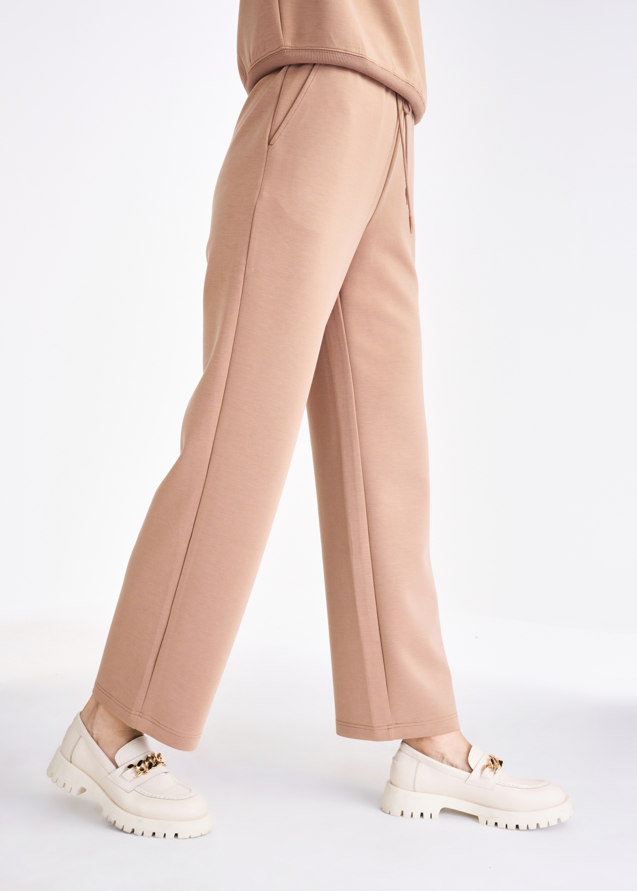 Women's wide sweatpants SPODT-0075-81(Z22)-02