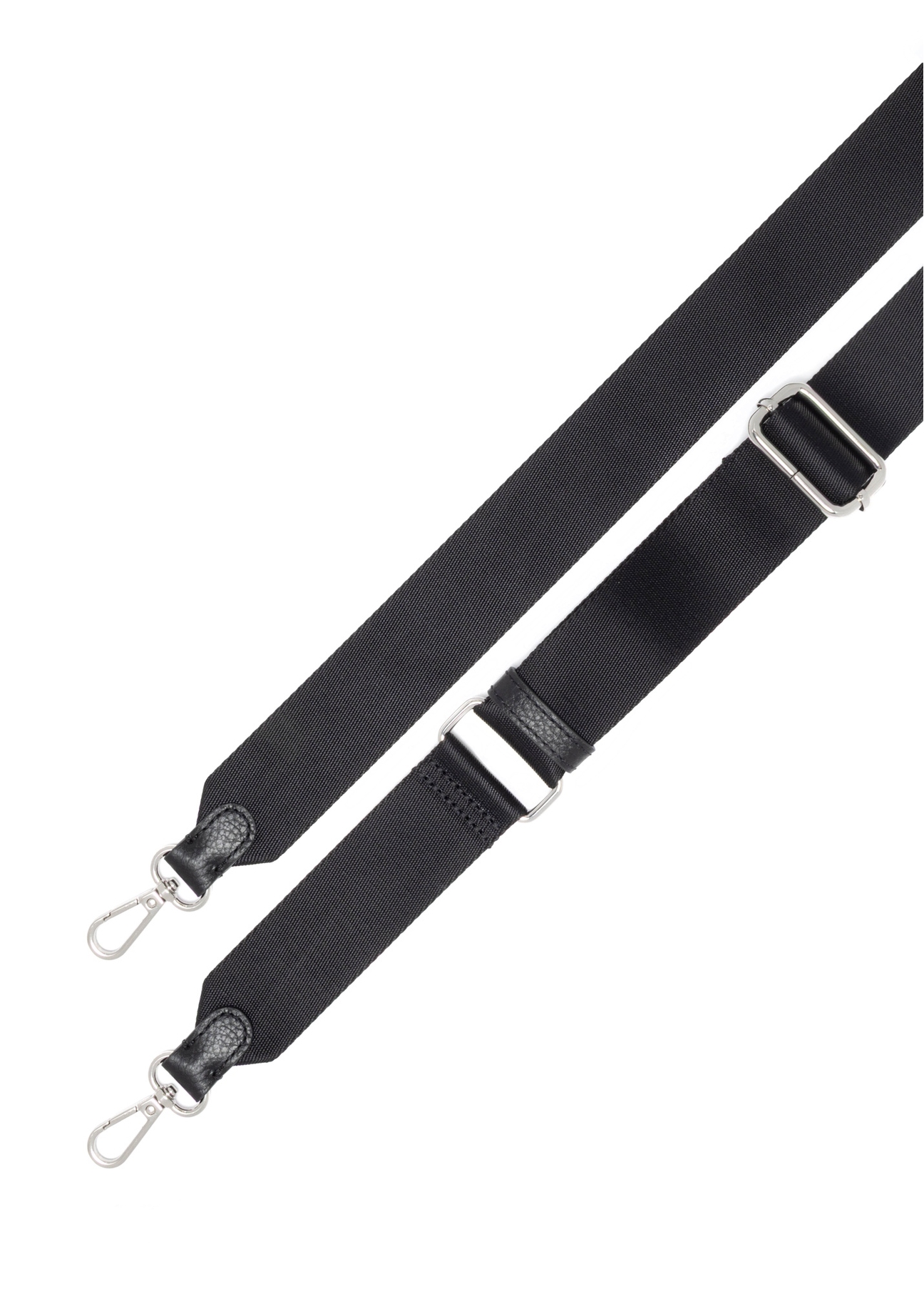 Small two-compartment leather women's handbag TORES-1349-9I(Z26), view of the product strap on a white background.