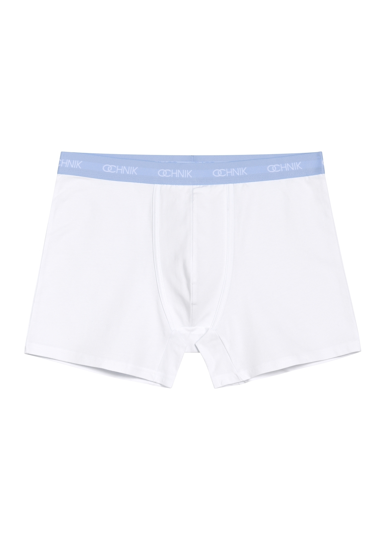 Three-pack of colorful men's boxer shorts ZESMB-0001A-15(KS), front product view on white background.