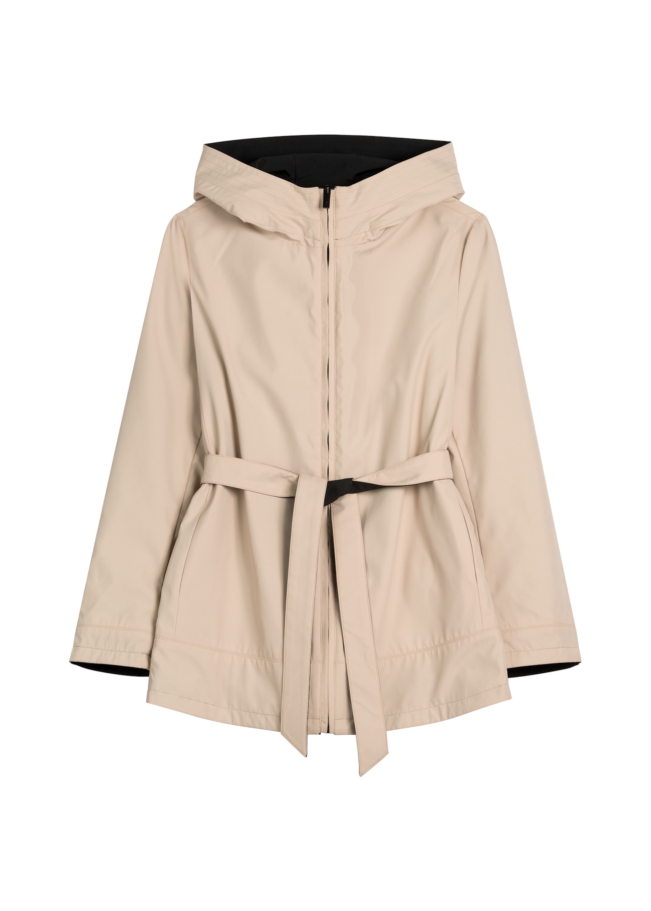 Women's reversible transitional jacket KURDT-0655-9J(W26) - front product view, on white background.