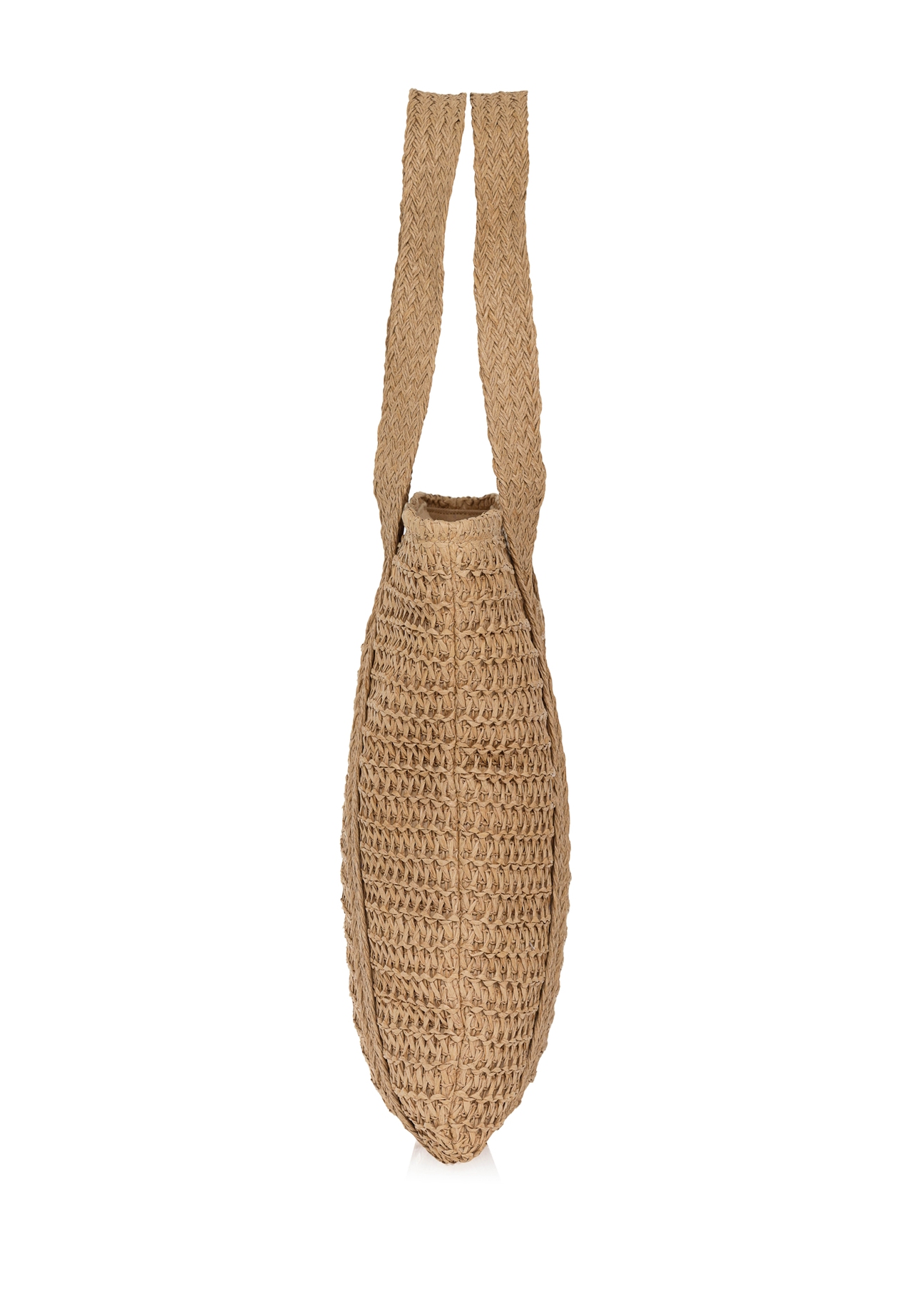 Straw women's shoulder bag TOREC-1037-25(W25)-02