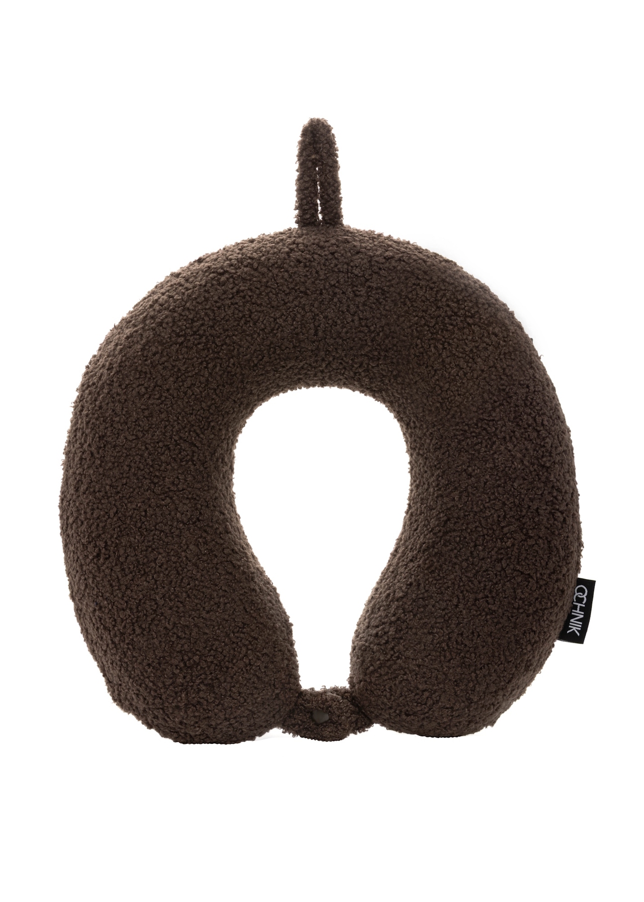 Soft brown headrest AW-014-0003-1H(W26), front product view on white background.