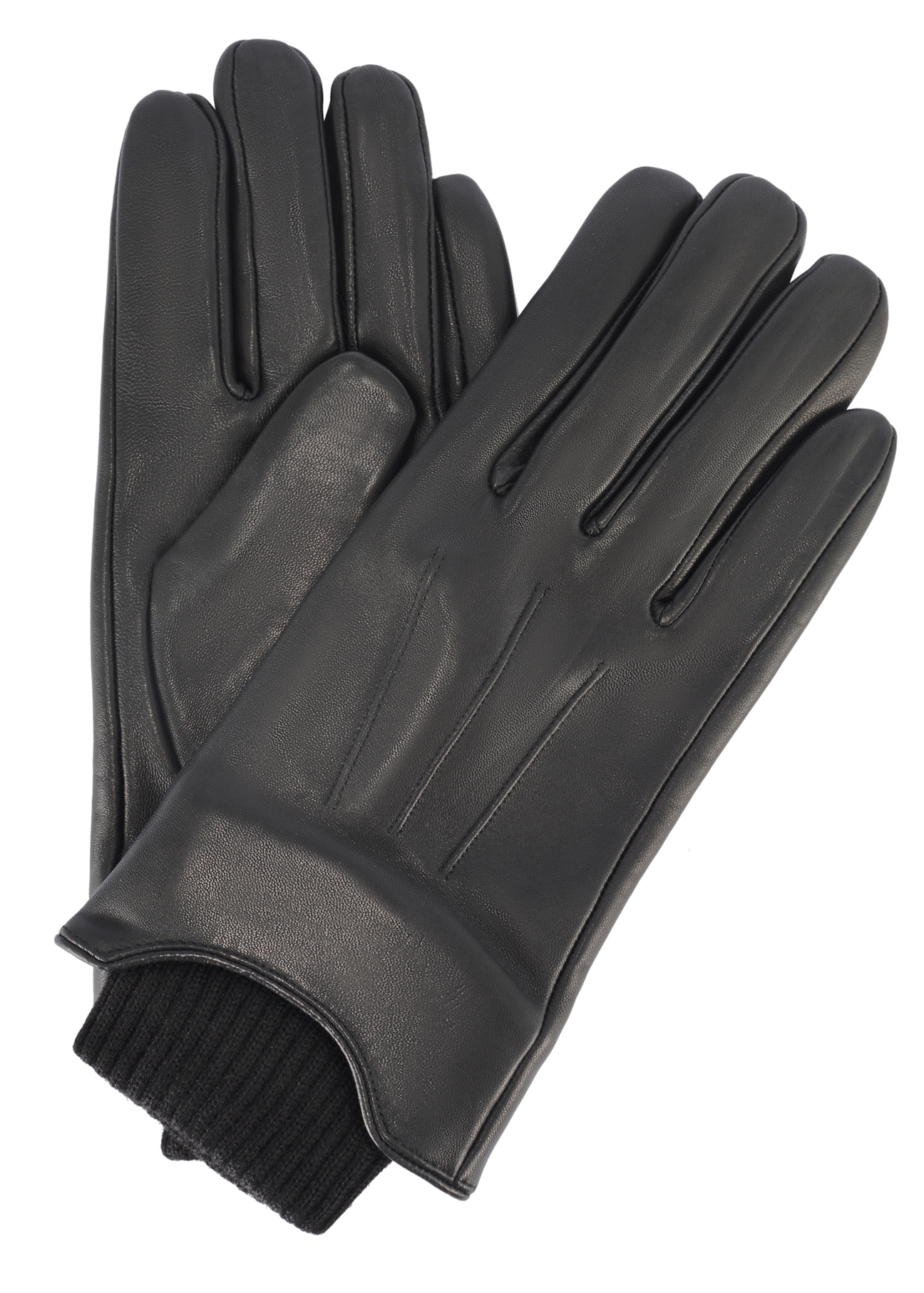 Men's gloves REKMS-0023-99(Z25), product view from the front and back on a white background.