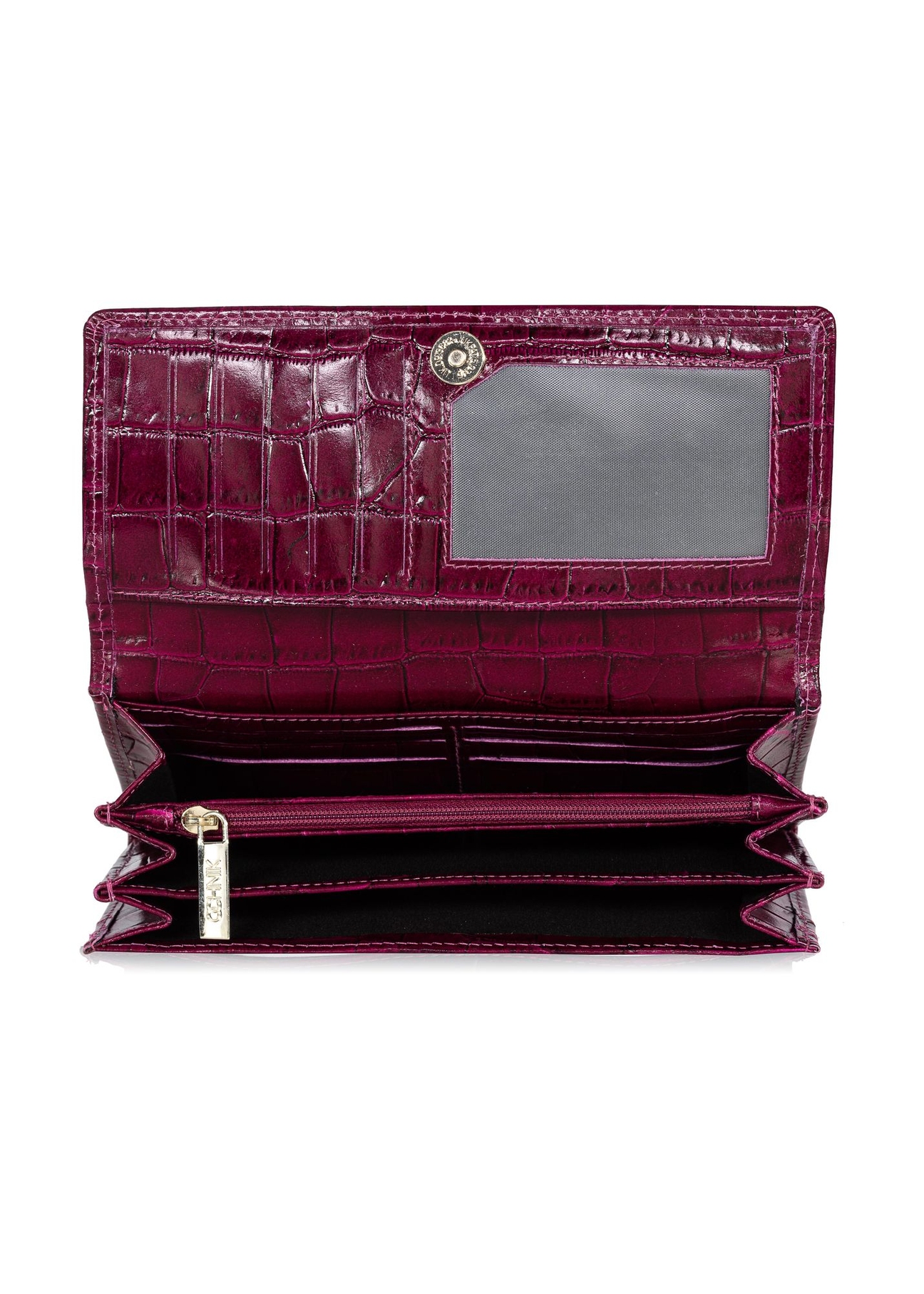 Women's large leather wallet PORES-0889-31(Z23)-04