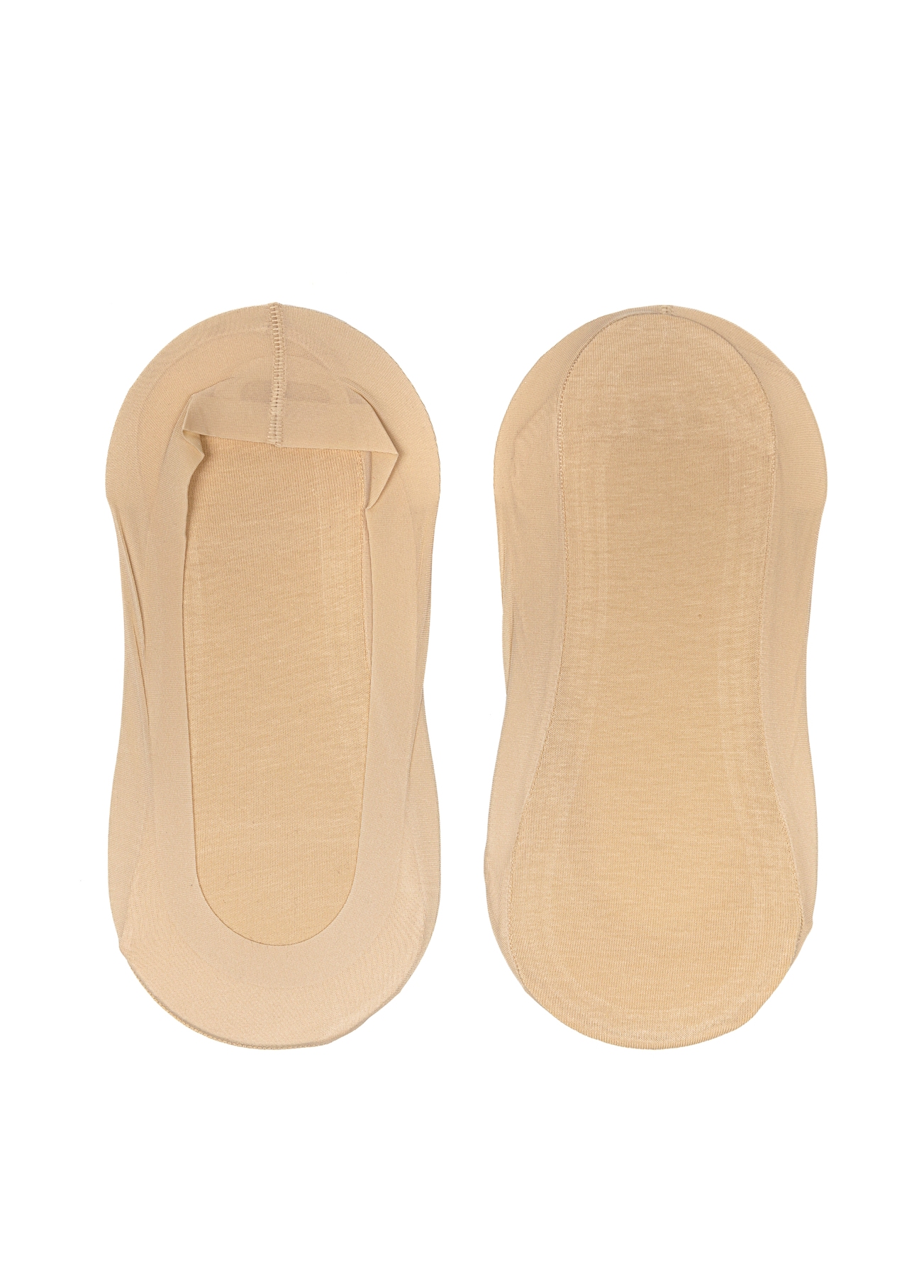 Set of beige women's socks ZESDT-0032-81(W25)-02