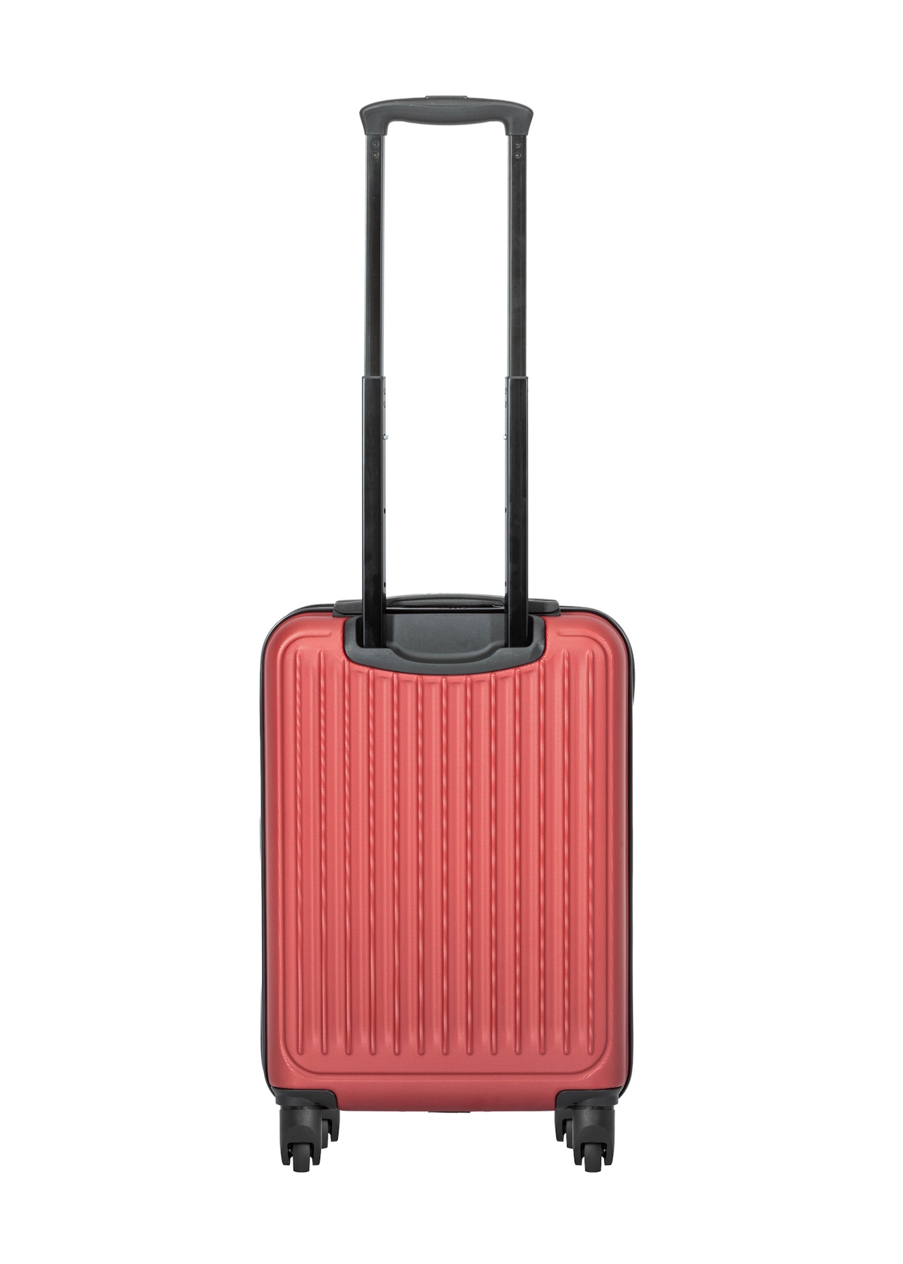Set of 19"/24"/29" trolley suitcases WALAB-0082-4B(W26), product back view on white background.