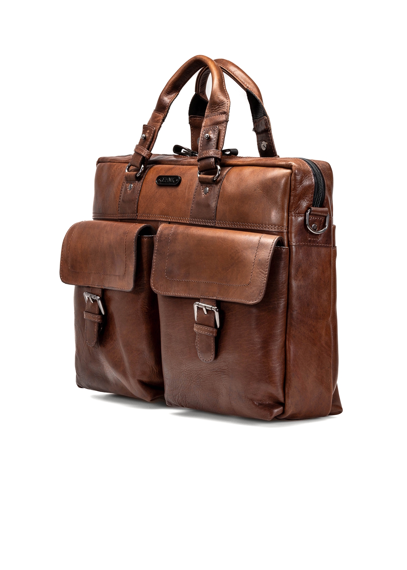 Leather brown men's bag TORMS-0404C-99(W25)-02