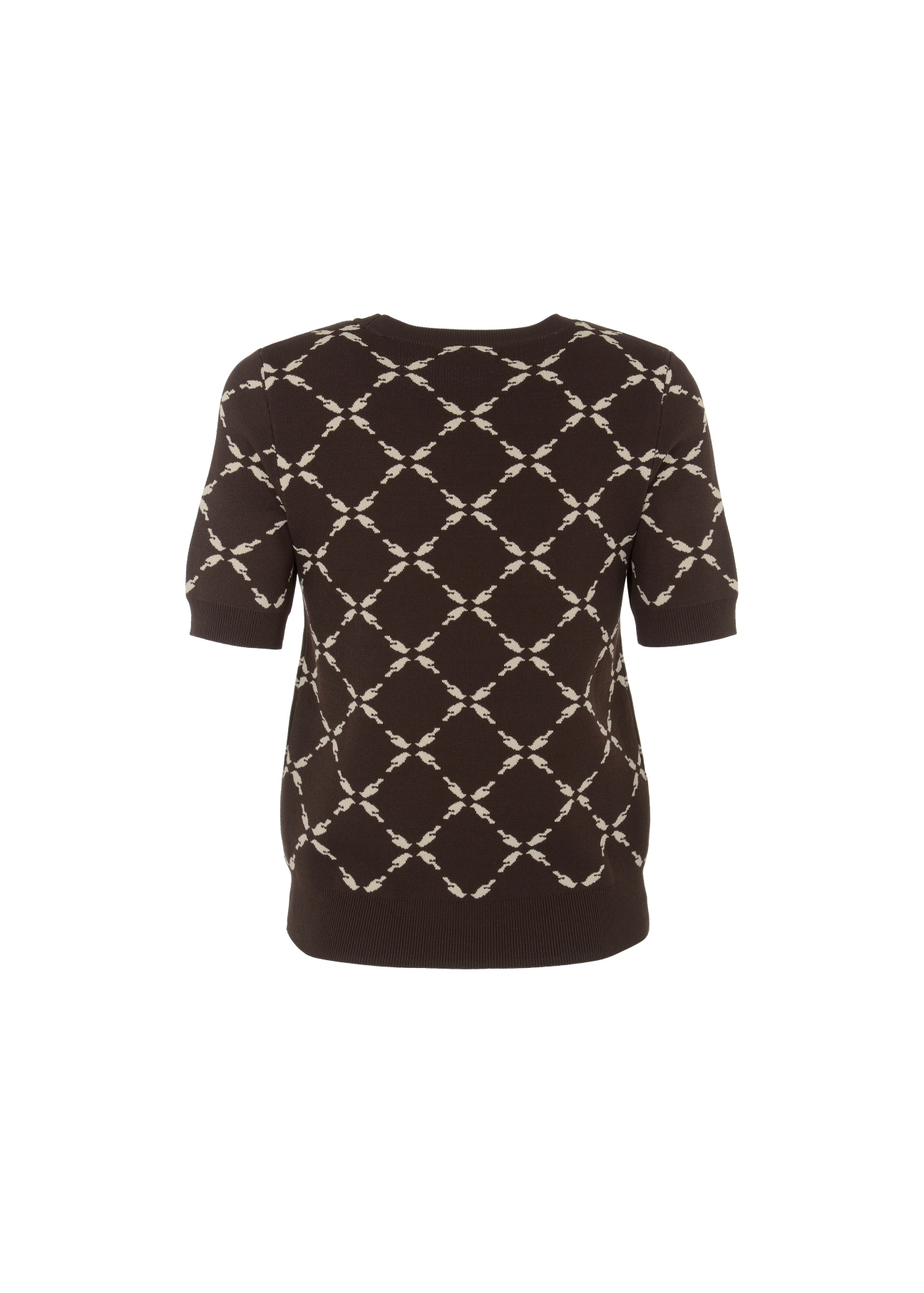 Women's blouse with brand graphic symbol BLUDT-0135-89(Z21)-05