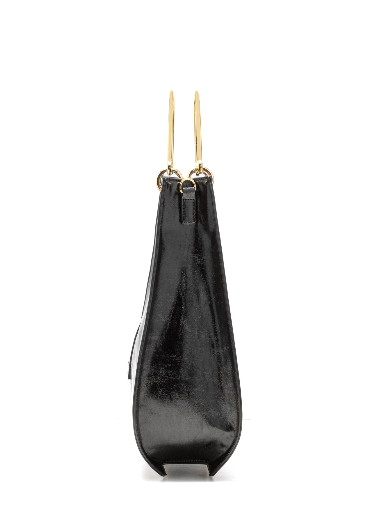 Black women's handbag TOREC-0728A-99(Z25), side view of the product on a white background.