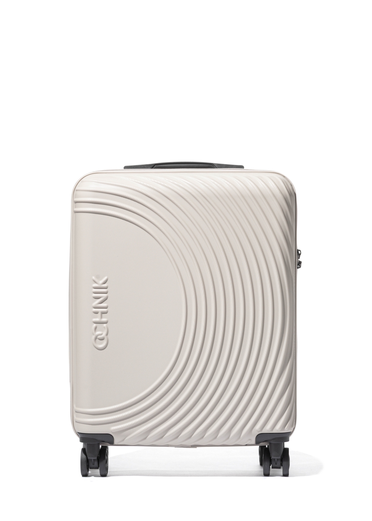 Small wheeled suitcase WALAB-0088-1A-19(W26), front view on a white background.