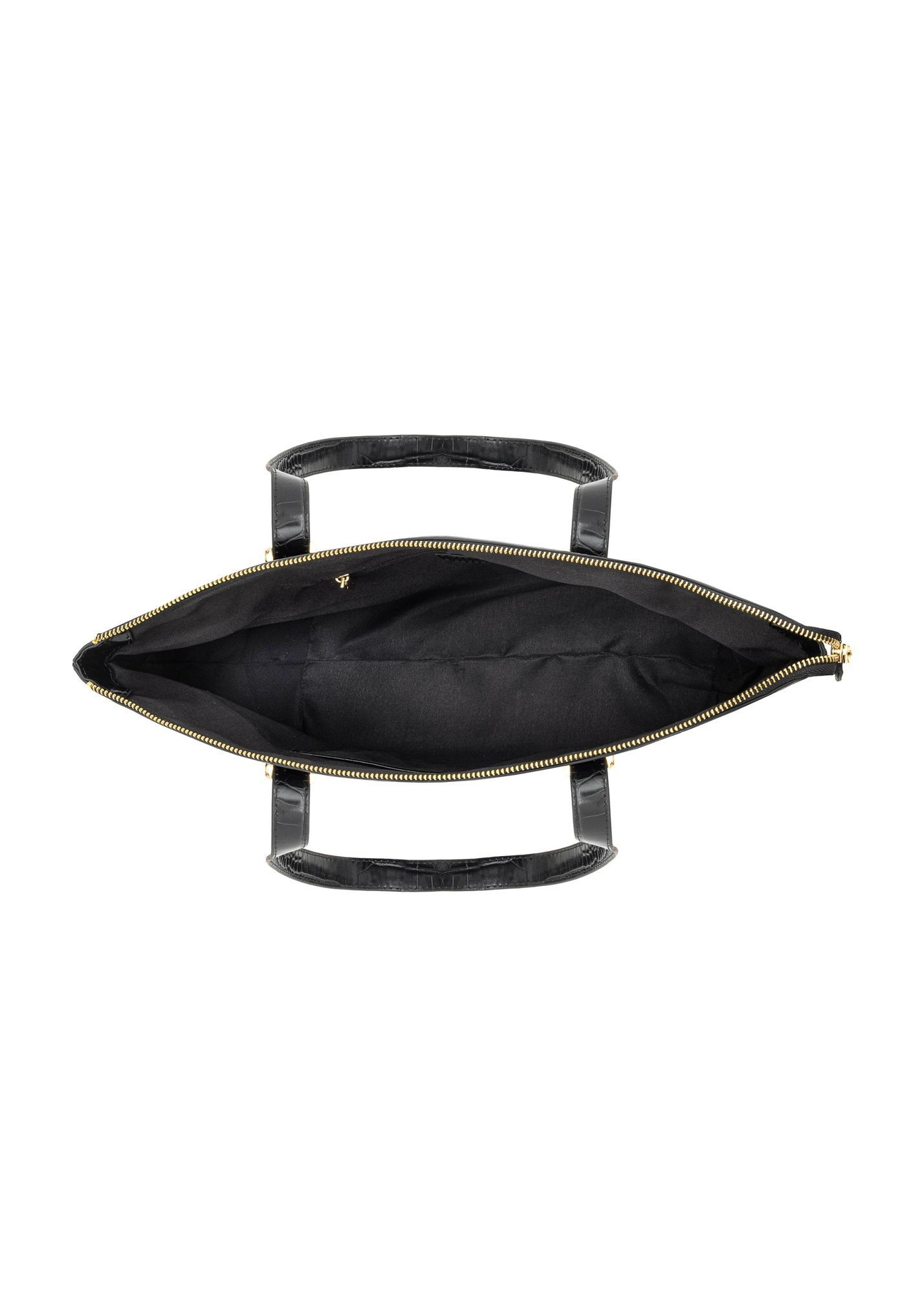 Elegant women's shopper bag TOREC-0953A-97(Z25), product view inside on white background.