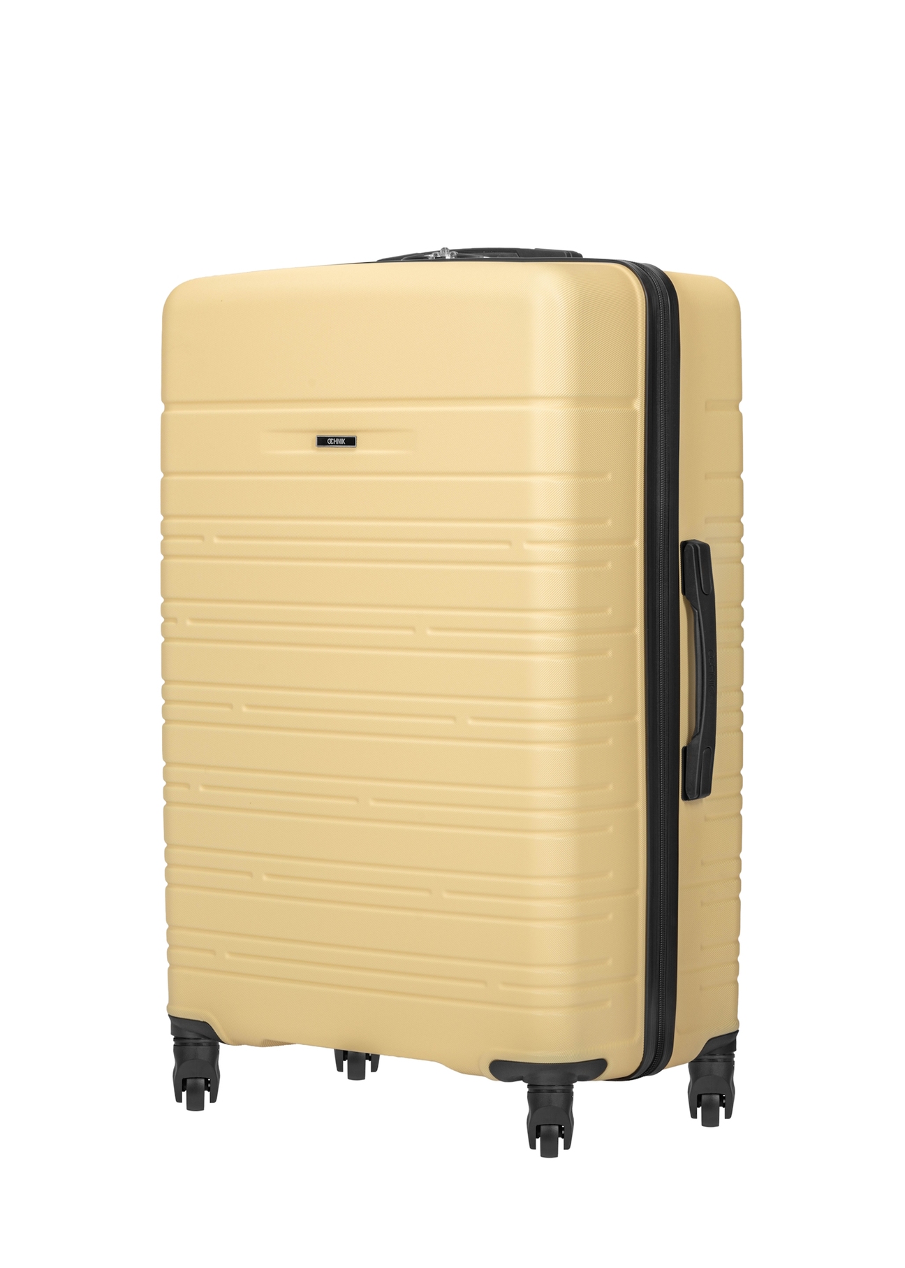 Large suitcase on wheels WALAB-0083-2B-28(W26) - diagonal view of the product, on a white background.