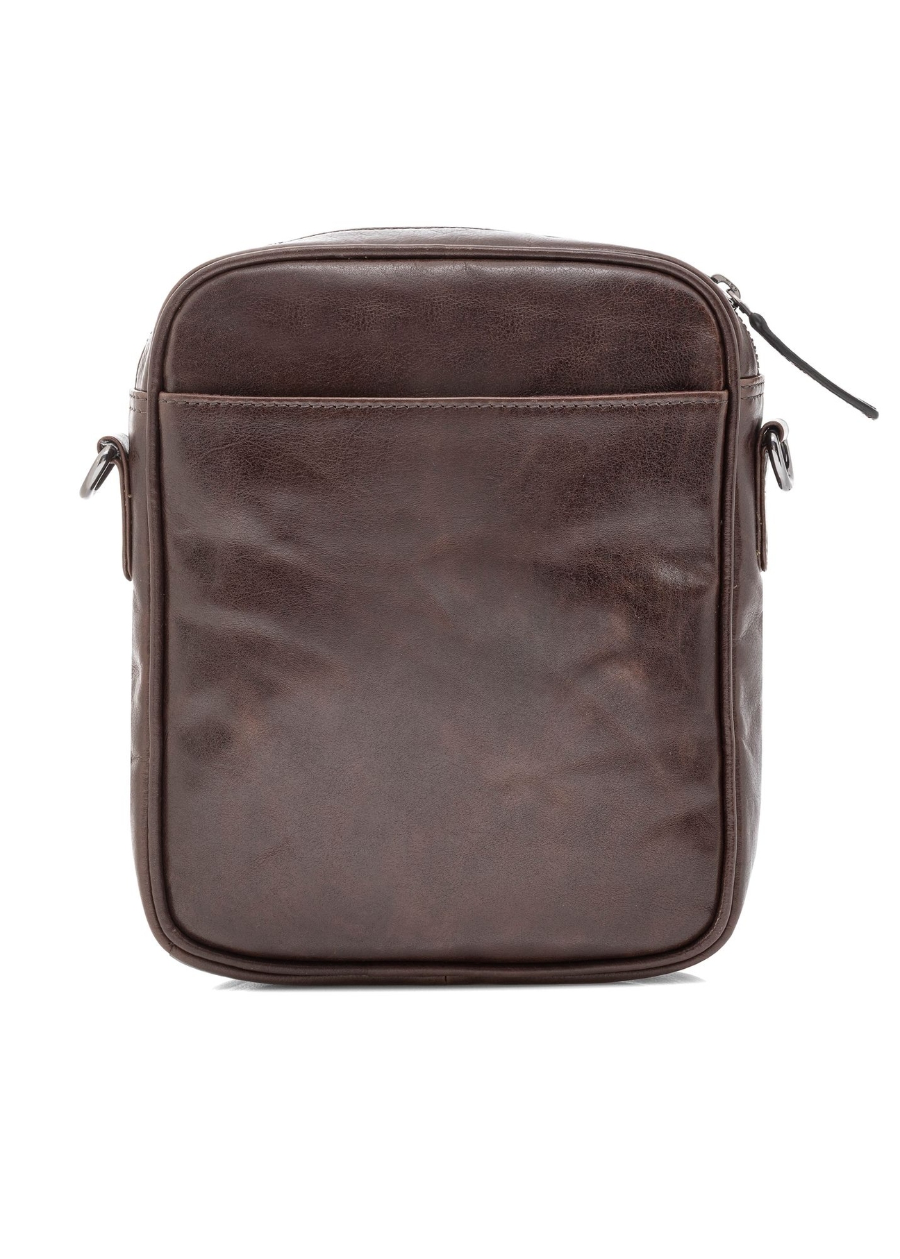 Brown men's bag TORMS-0461-1H(Z26), product view from the back on a white background.