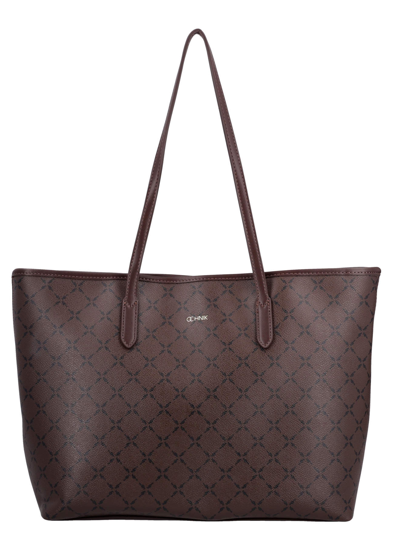 Branded women's shopper bag TOREC-1299-1P(Z26), front view of the product on a white background.