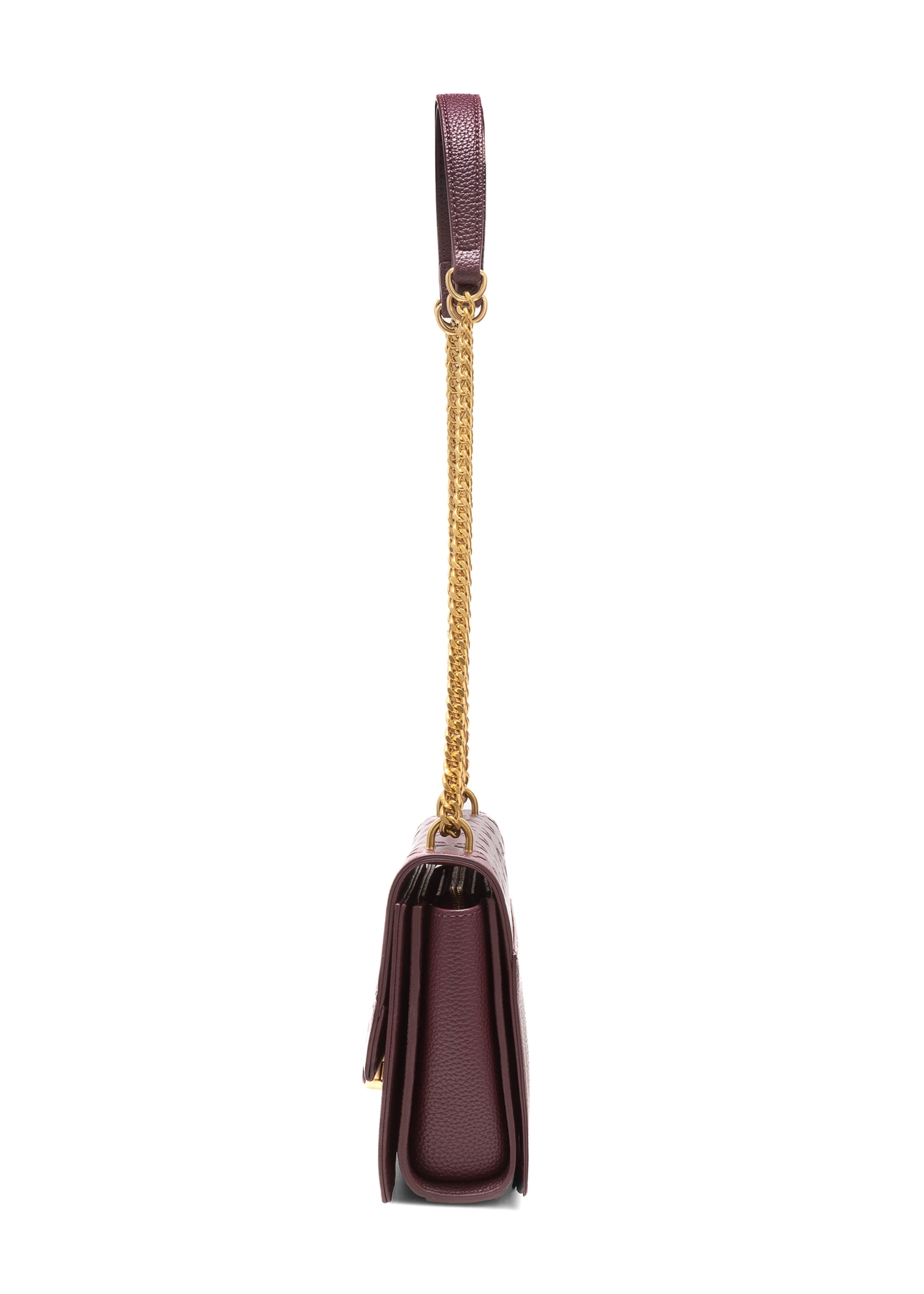 Burgundy women's messenger bag TOREC-0984A-49(Z25)