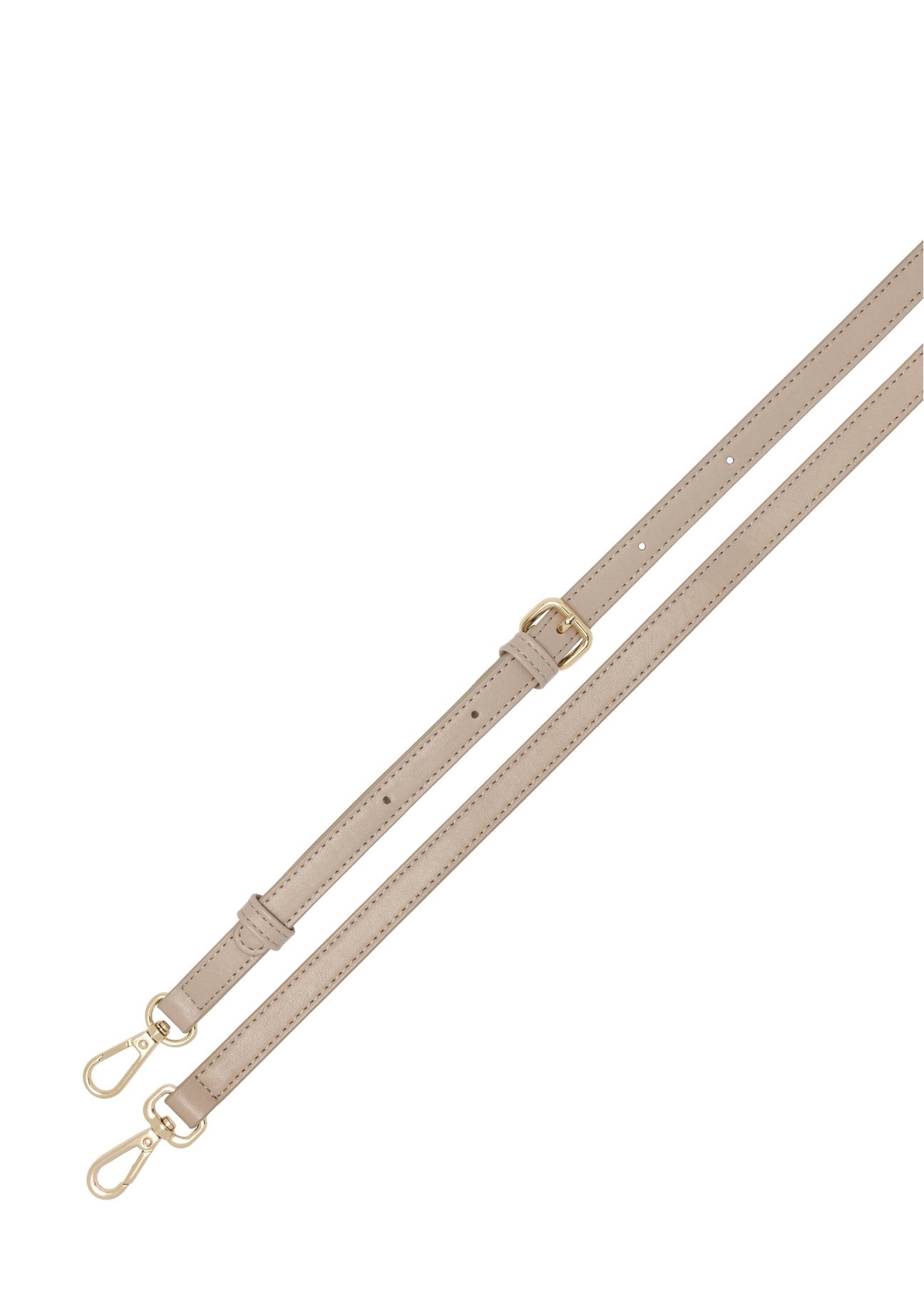 Beige women's handbag with braid TOREC-1169-1A(W26), view of the product strap on a white background.