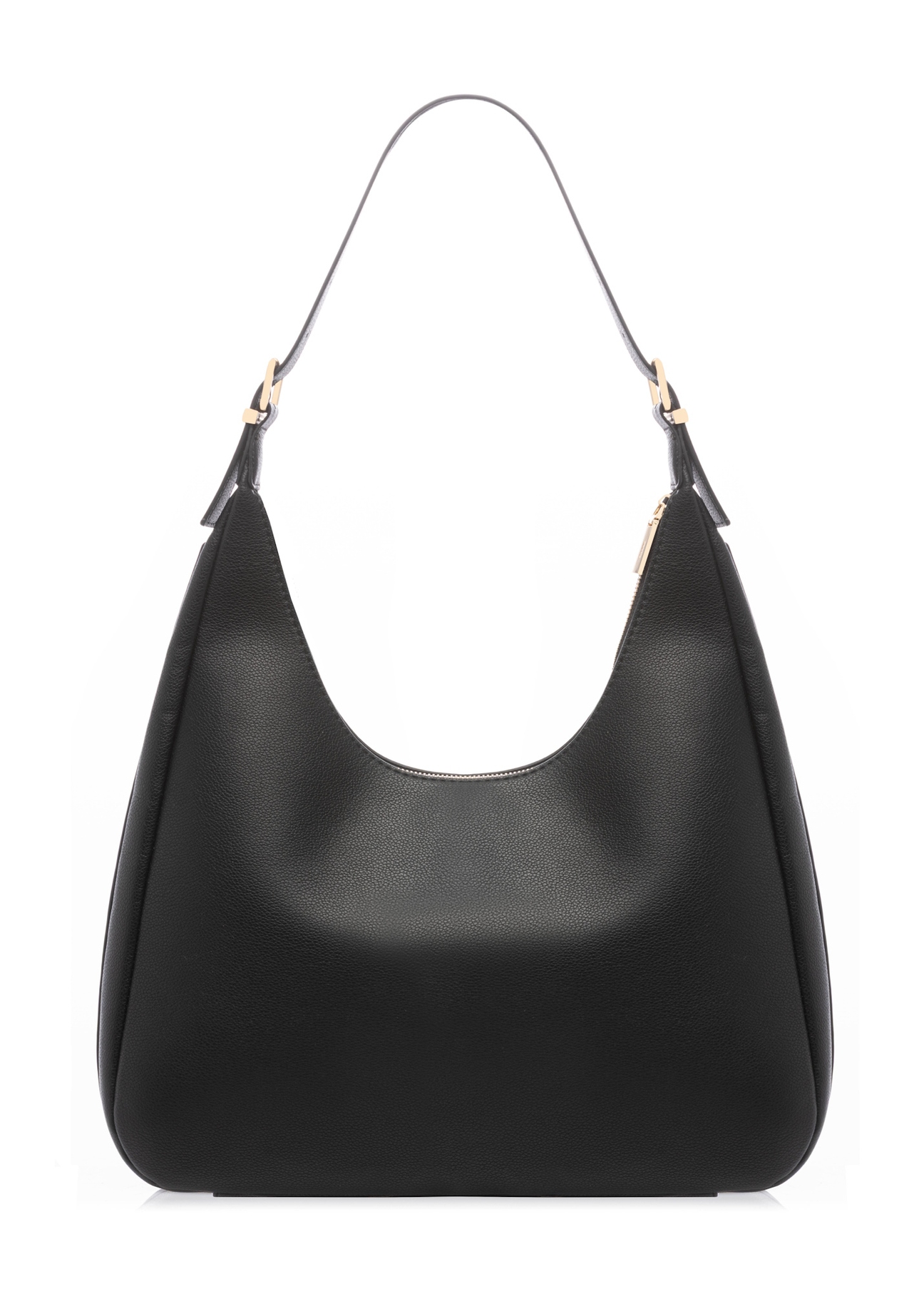Black women's shopper handbag TOREC-1238-99(W26), product view from the back on a white background.