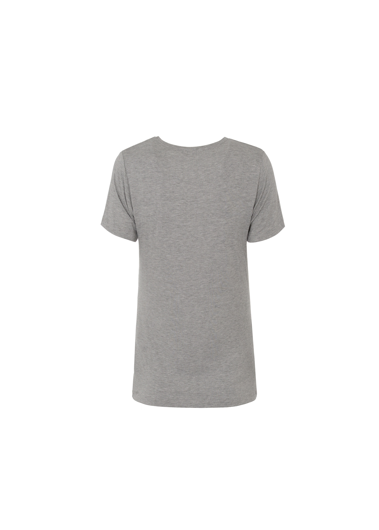 Grey Women's T-shirt with oriole TSHDT-0022-91(Z18)-02