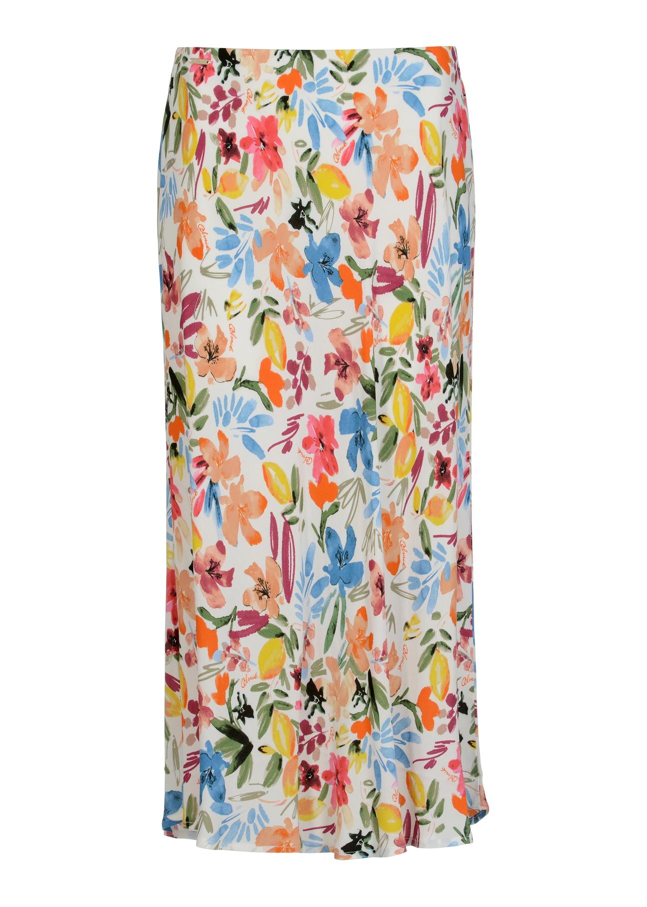 Floral maxi skirt SPCDT-0073-15(W23)-04