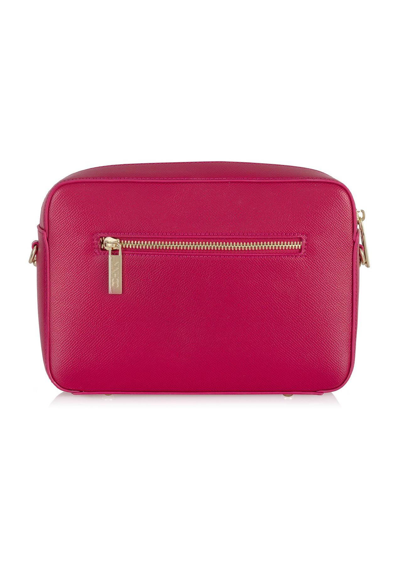 Fuchsia classic women's handbag TOREC-0003F-32(W24)-04