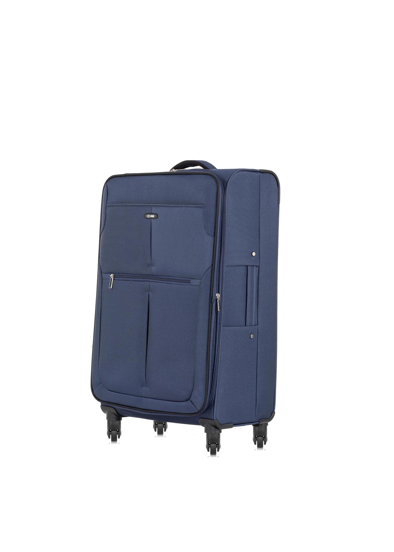 Set of suitcases on wheels 19'/24'/28' WALNY-0030-69(W24)-07