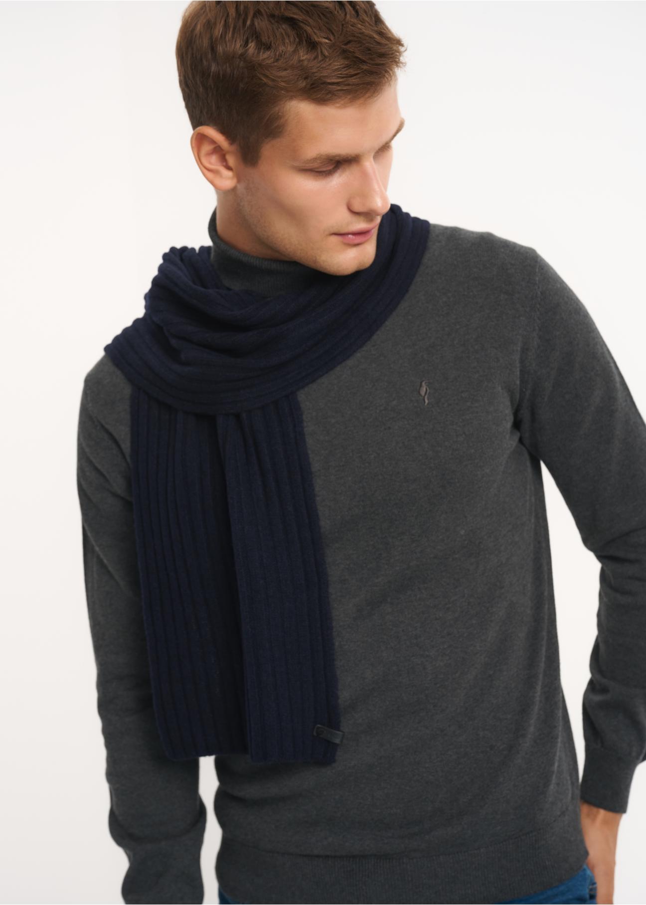 Men's scarf SZAMT-0030-69(Z22)-01