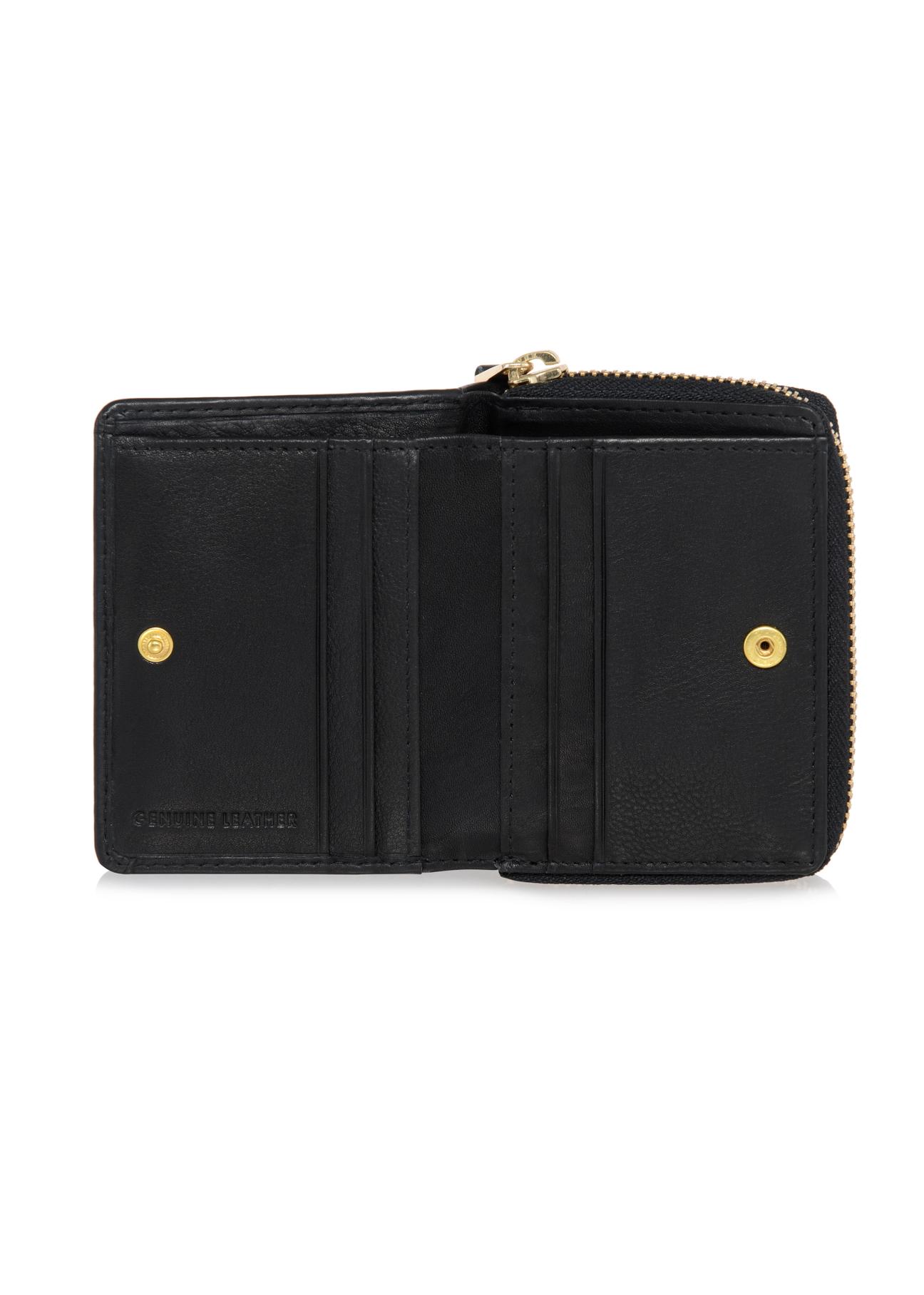 Women's small leather wallet PORES-0861-99(Z24)-05