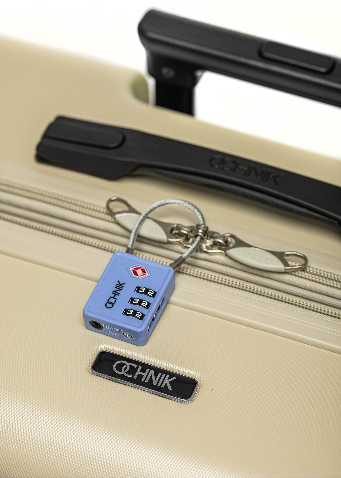 Blue luggage lock AW-005-0014-61(W24)-04